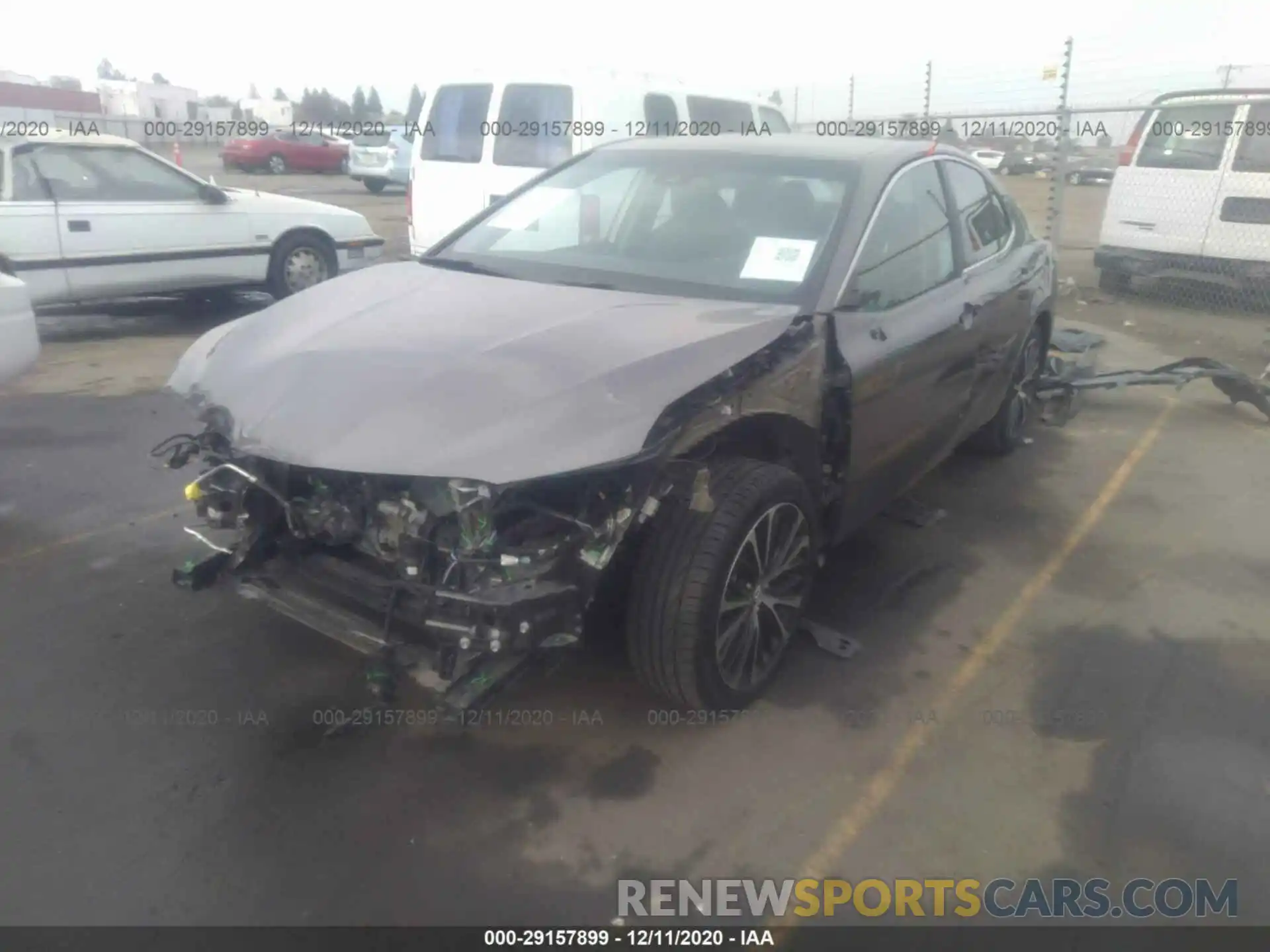 2 Photograph of a damaged car 4T1G11AK0LU305587 TOYOTA CAMRY 2020