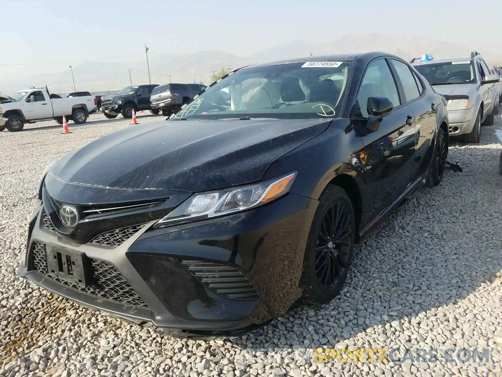 2 Photograph of a damaged car 4T1G11AK0LU305766 TOYOTA CAMRY 2020