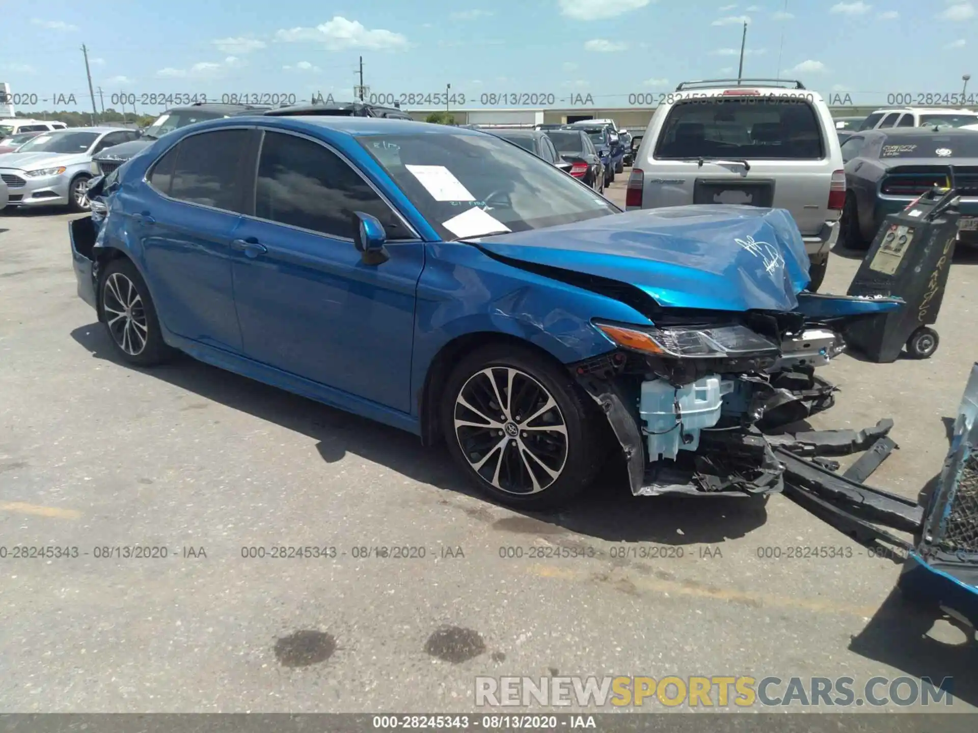 1 Photograph of a damaged car 4T1G11AK0LU305816 TOYOTA CAMRY 2020