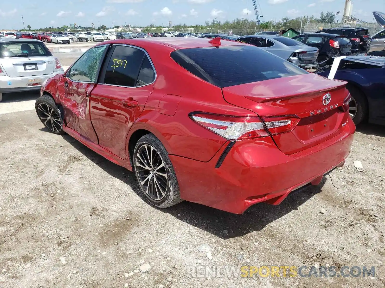 3 Photograph of a damaged car 4T1G11AK0LU308344 TOYOTA CAMRY 2020