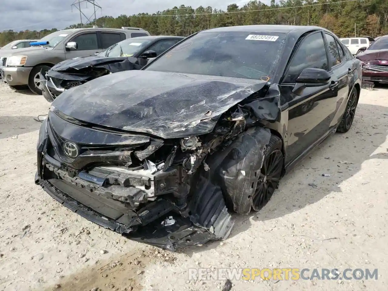 2 Photograph of a damaged car 4T1G11AK0LU311826 TOYOTA CAMRY 2020