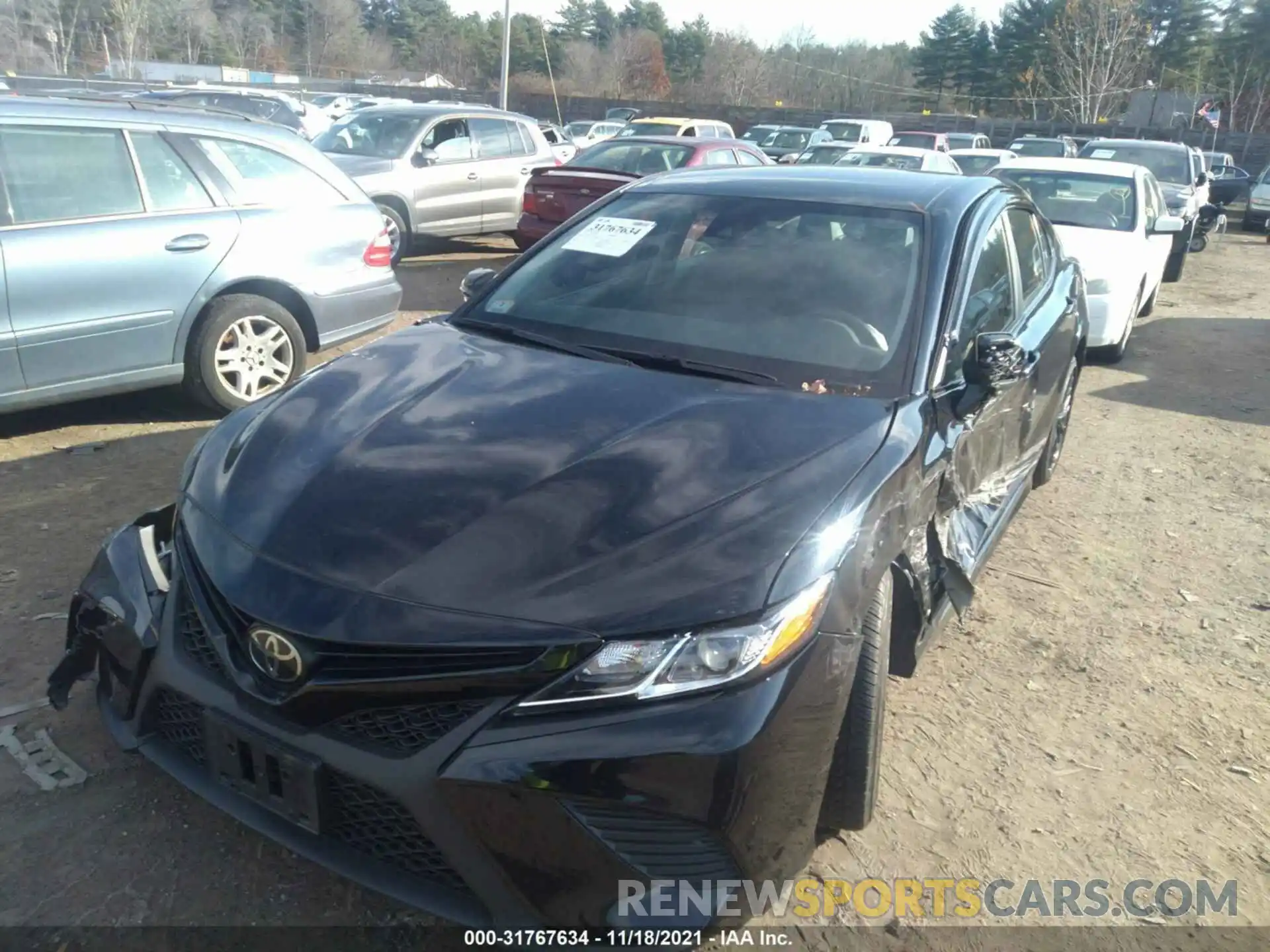 2 Photograph of a damaged car 4T1G11AK0LU312927 TOYOTA CAMRY 2020