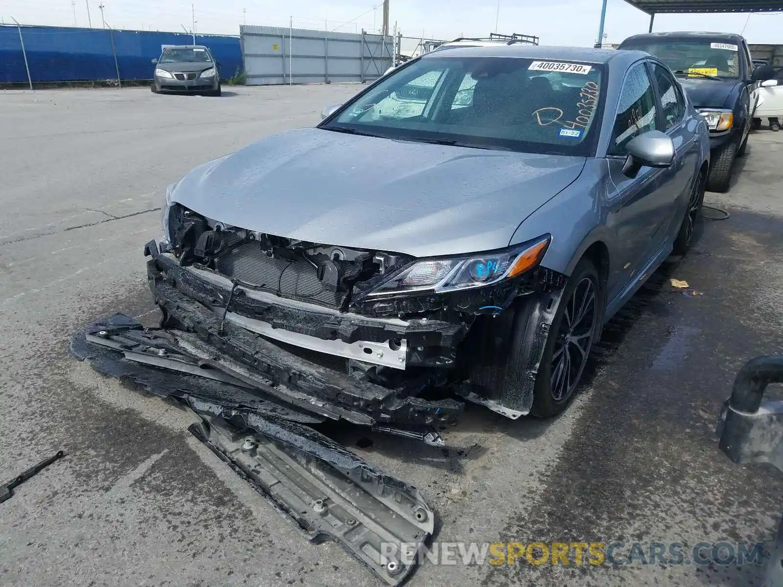 2 Photograph of a damaged car 4T1G11AK0LU314046 TOYOTA CAMRY 2020