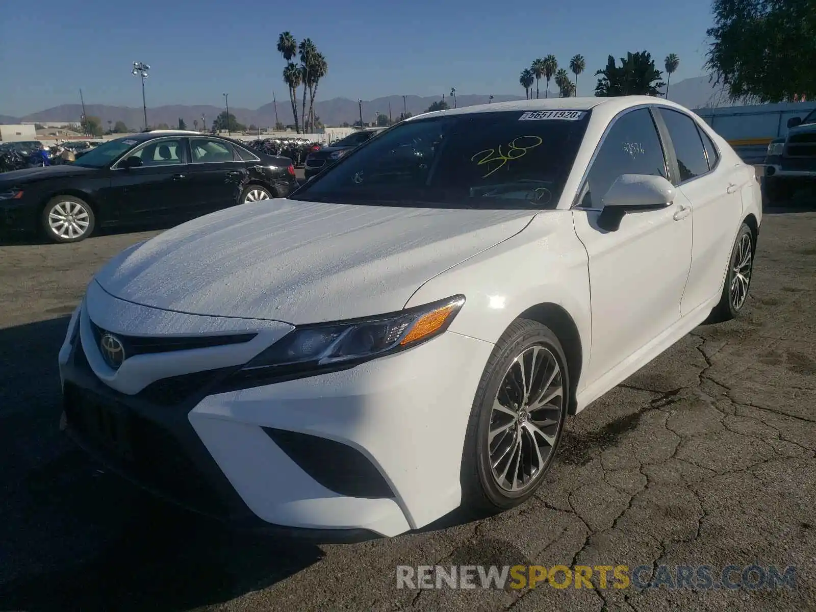 2 Photograph of a damaged car 4T1G11AK0LU314595 TOYOTA CAMRY 2020