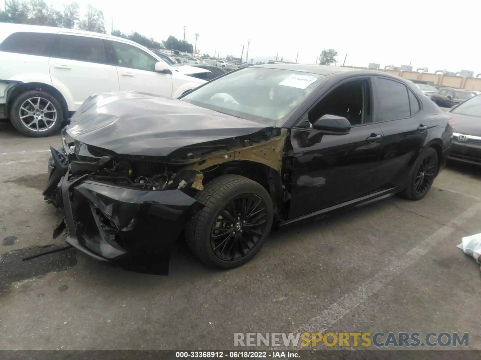 2 Photograph of a damaged car 4T1G11AK0LU314659 TOYOTA CAMRY 2020