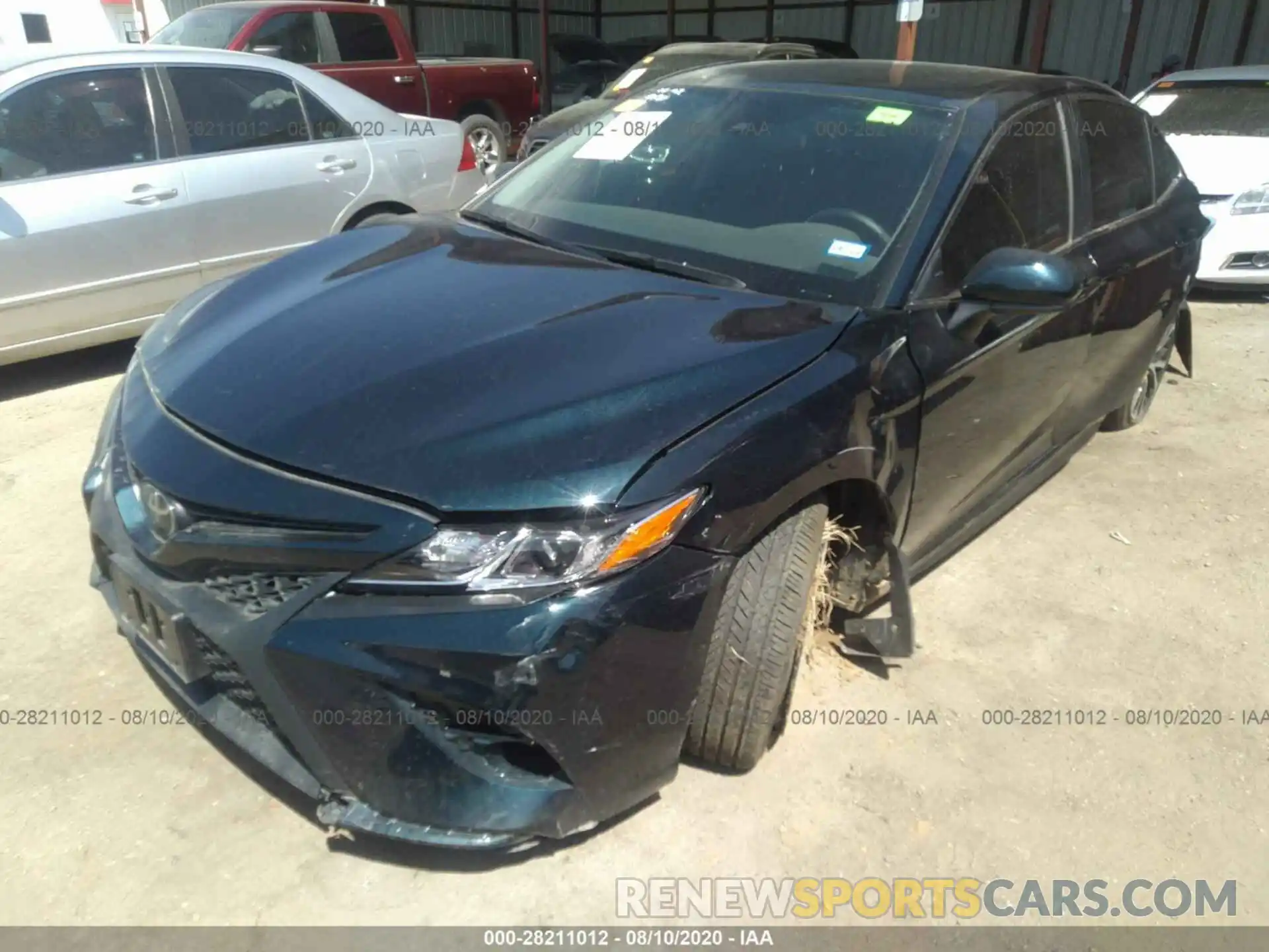 2 Photograph of a damaged car 4T1G11AK0LU315360 TOYOTA CAMRY 2020