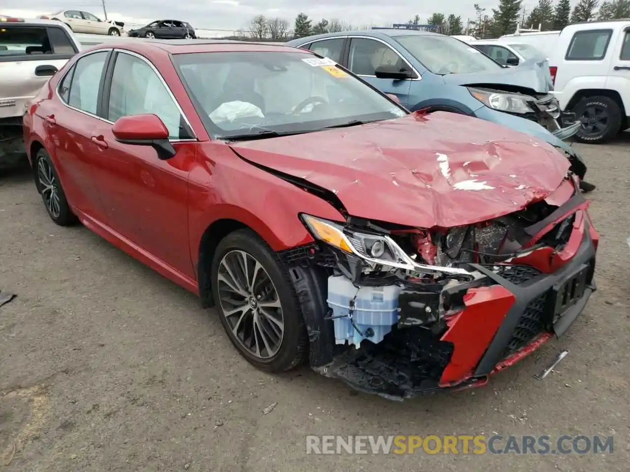 1 Photograph of a damaged car 4T1G11AK0LU316542 TOYOTA CAMRY 2020