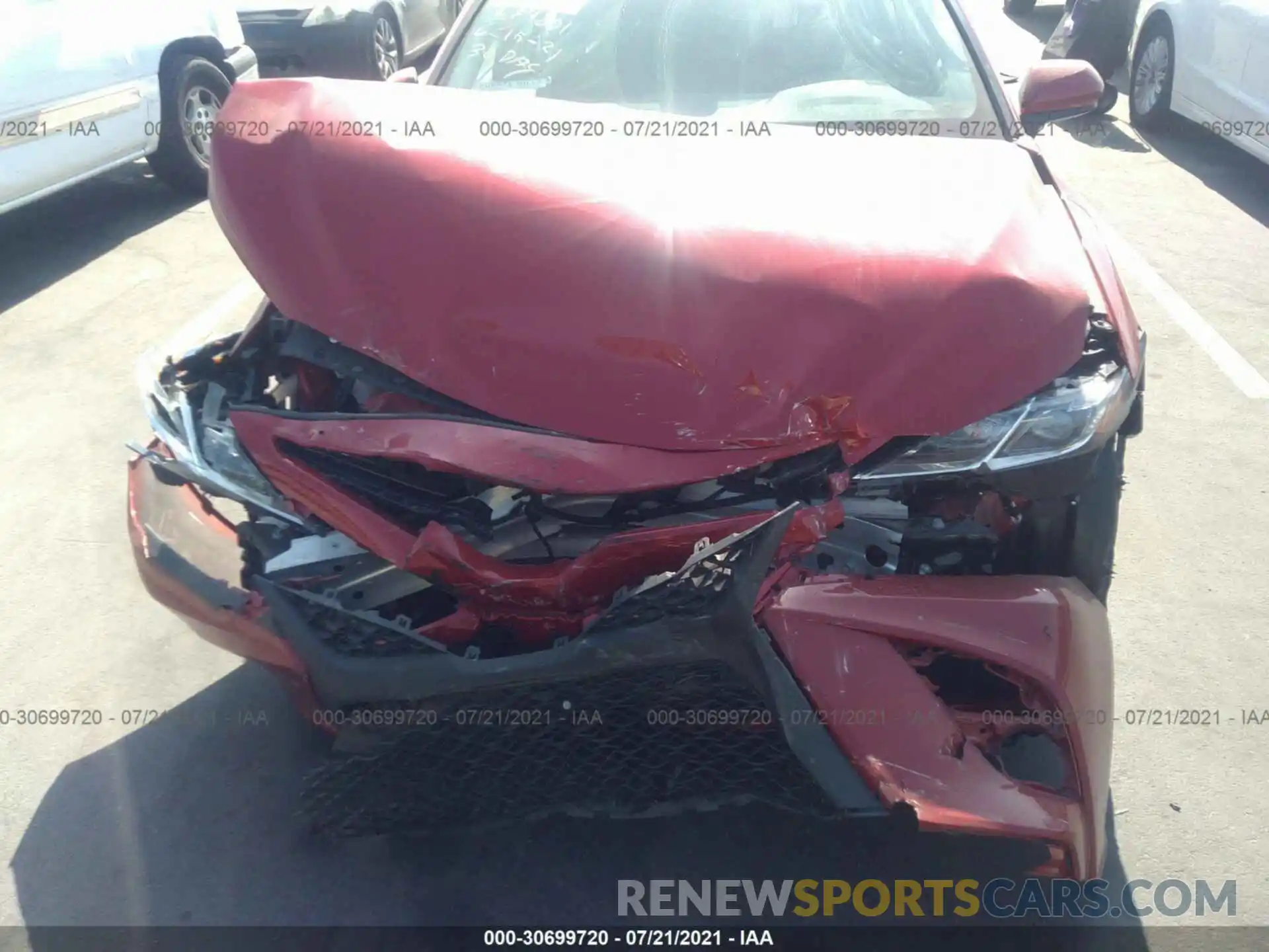 6 Photograph of a damaged car 4T1G11AK0LU318128 TOYOTA CAMRY 2020