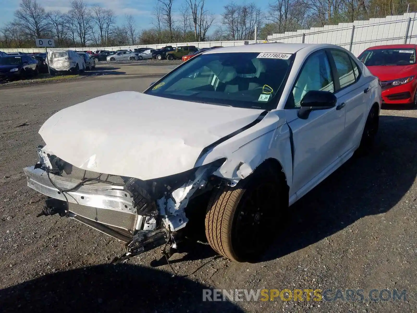 2 Photograph of a damaged car 4T1G11AK0LU319084 TOYOTA CAMRY 2020