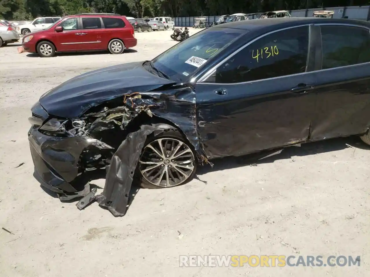 9 Photograph of a damaged car 4T1G11AK0LU327184 TOYOTA CAMRY 2020