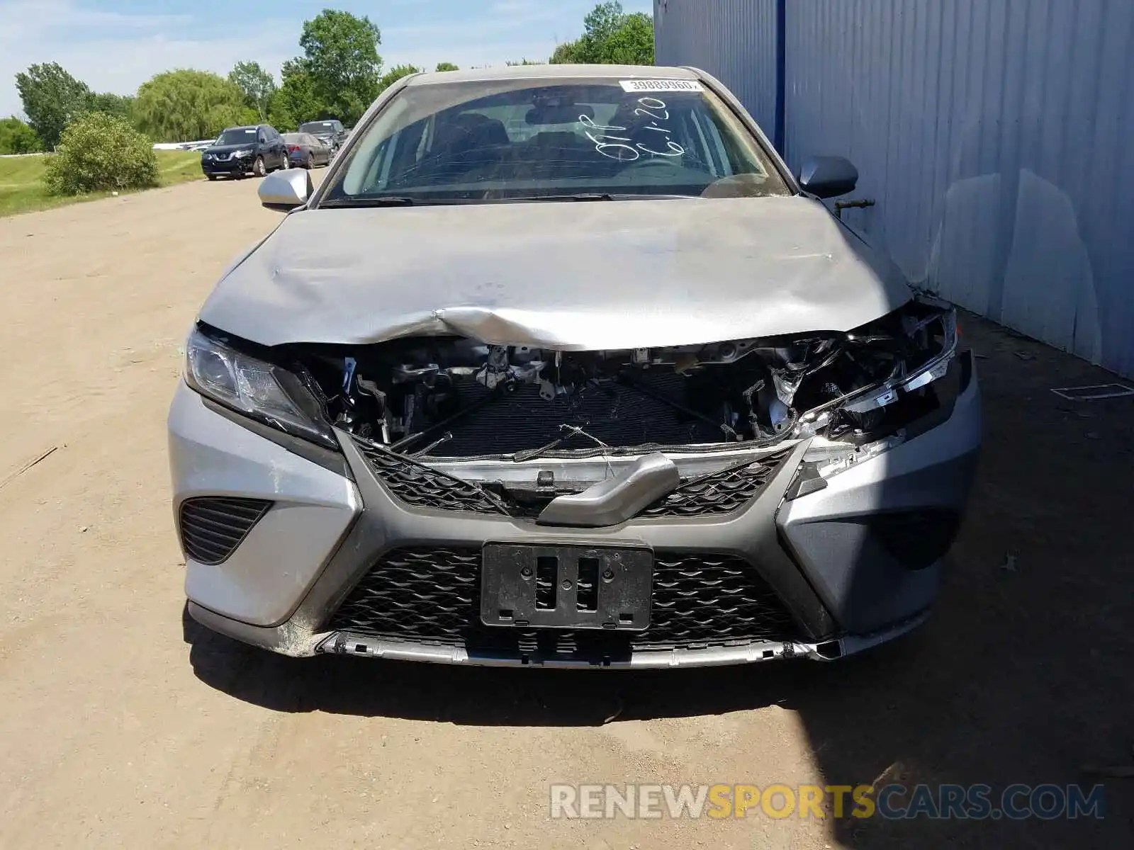 9 Photograph of a damaged car 4T1G11AK0LU327380 TOYOTA CAMRY 2020