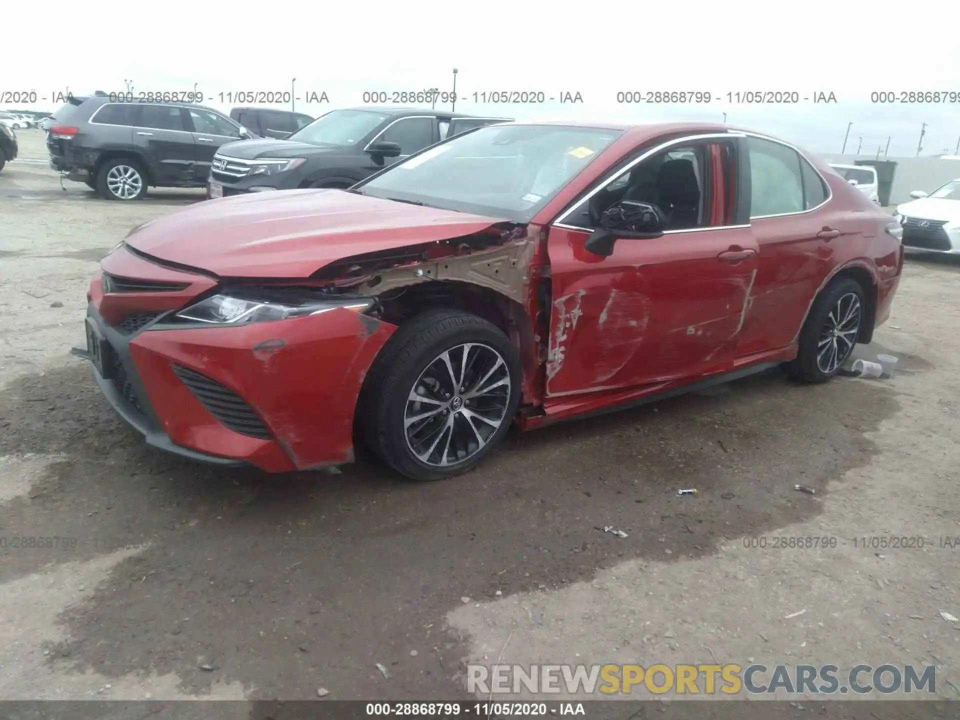 2 Photograph of a damaged car 4T1G11AK0LU328108 TOYOTA CAMRY 2020