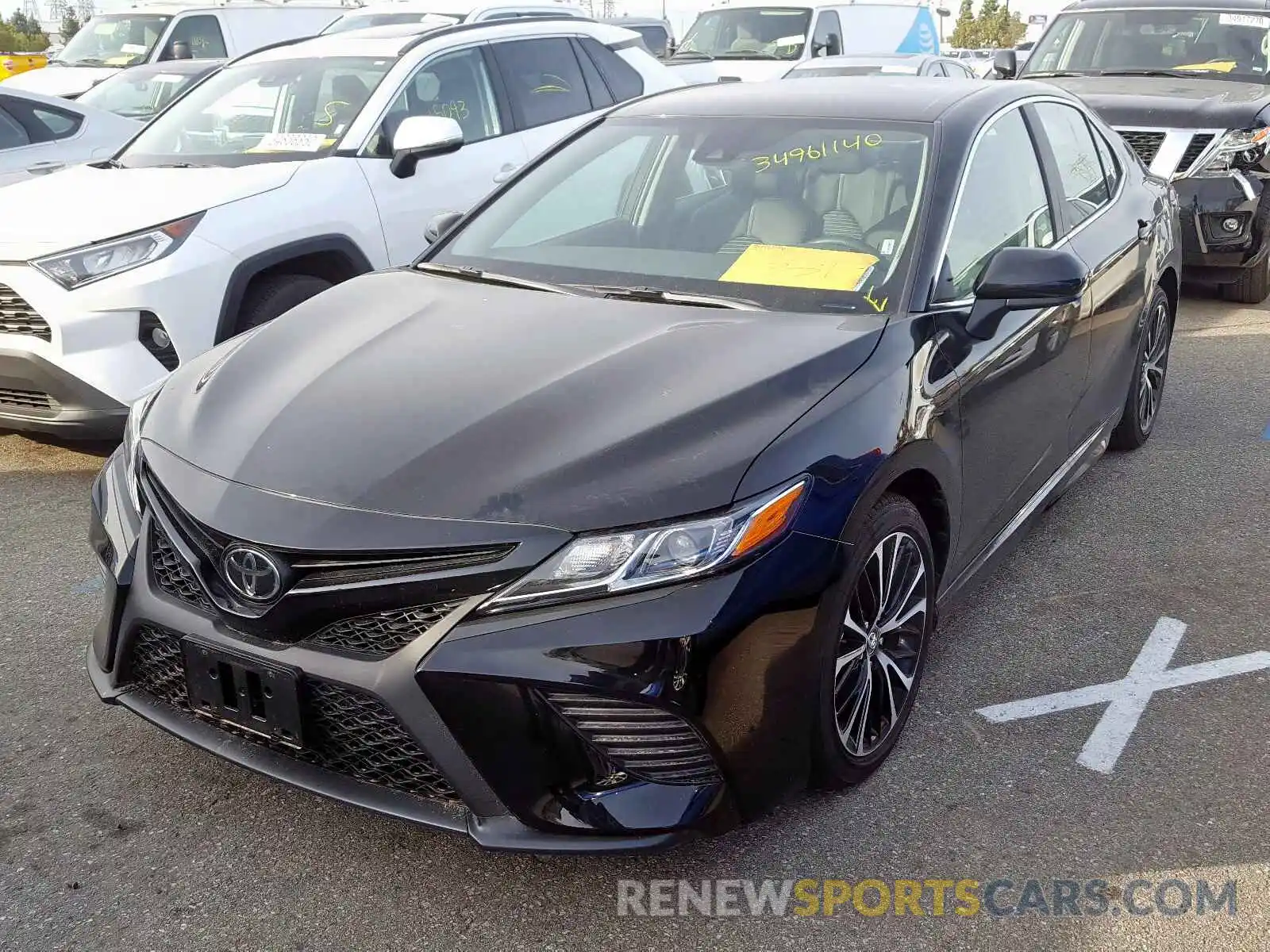 2 Photograph of a damaged car 4T1G11AK0LU329467 TOYOTA CAMRY 2020