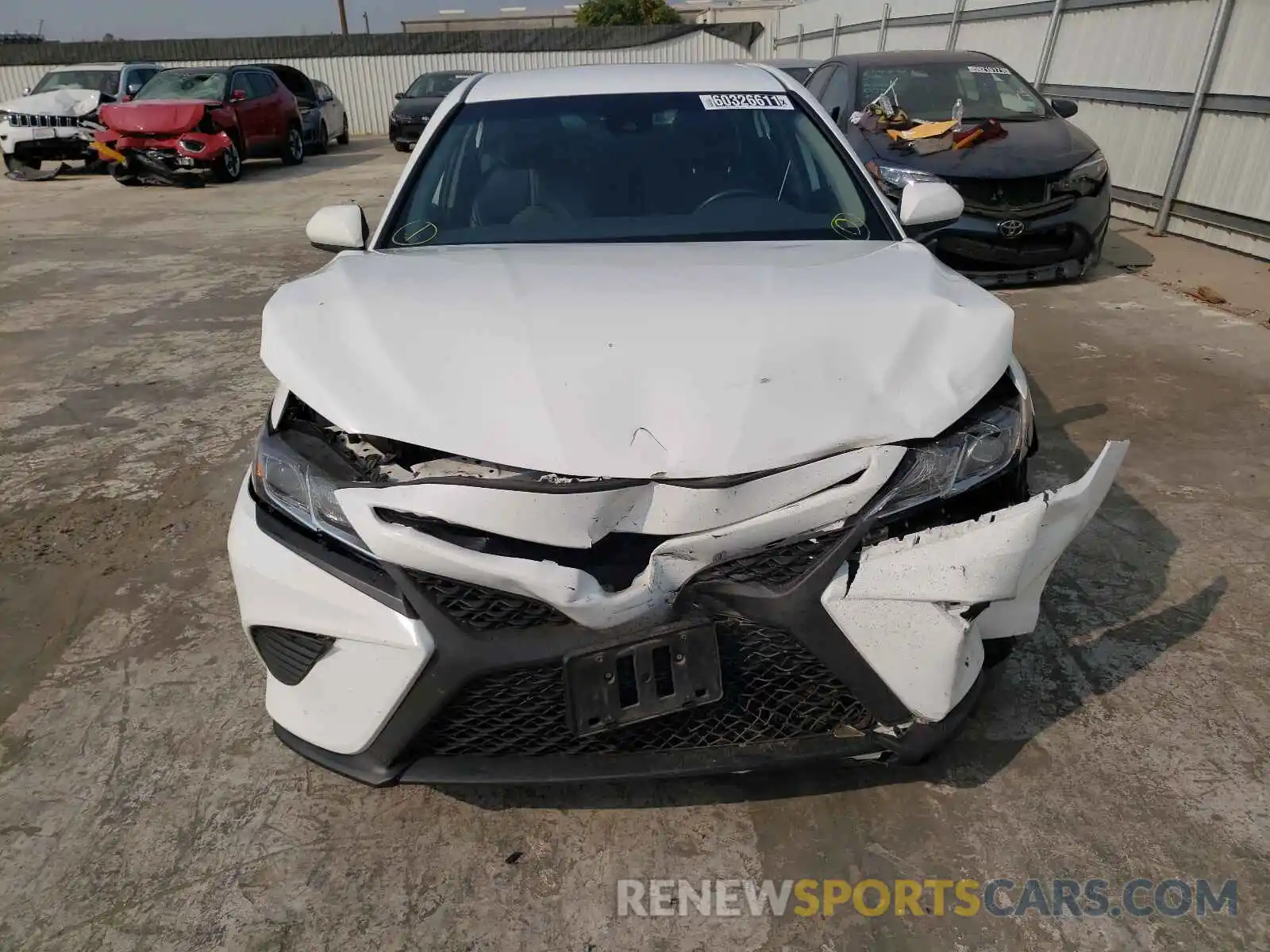 9 Photograph of a damaged car 4T1G11AK0LU331557 TOYOTA CAMRY 2020