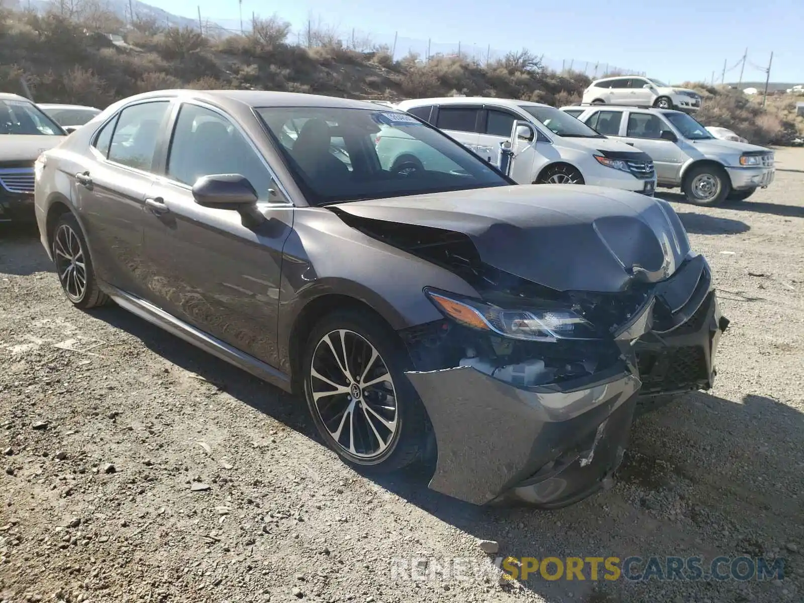 1 Photograph of a damaged car 4T1G11AK0LU332322 TOYOTA CAMRY 2020