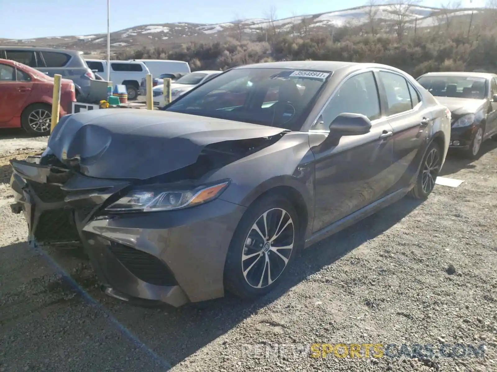 2 Photograph of a damaged car 4T1G11AK0LU332322 TOYOTA CAMRY 2020