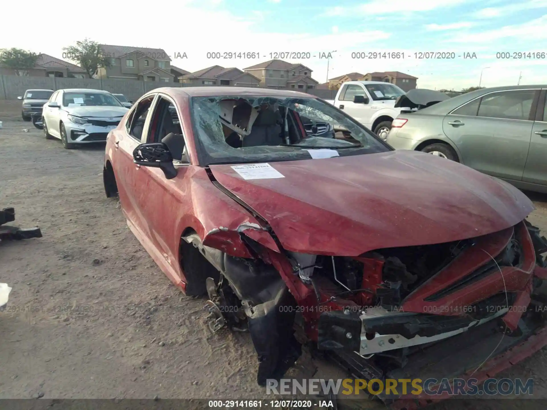 6 Photograph of a damaged car 4T1G11AK0LU333390 TOYOTA CAMRY 2020