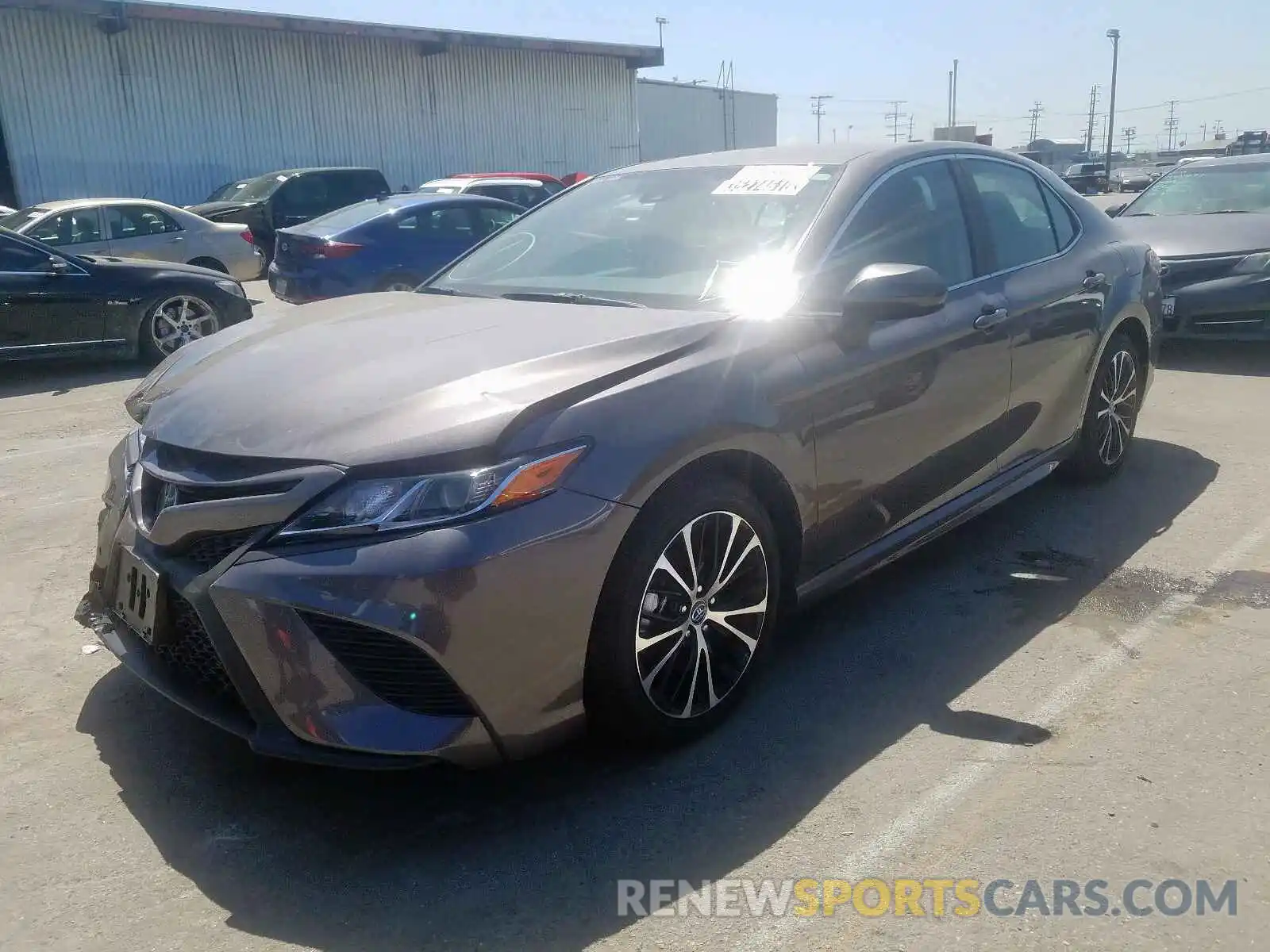 2 Photograph of a damaged car 4T1G11AK0LU334541 TOYOTA CAMRY 2020