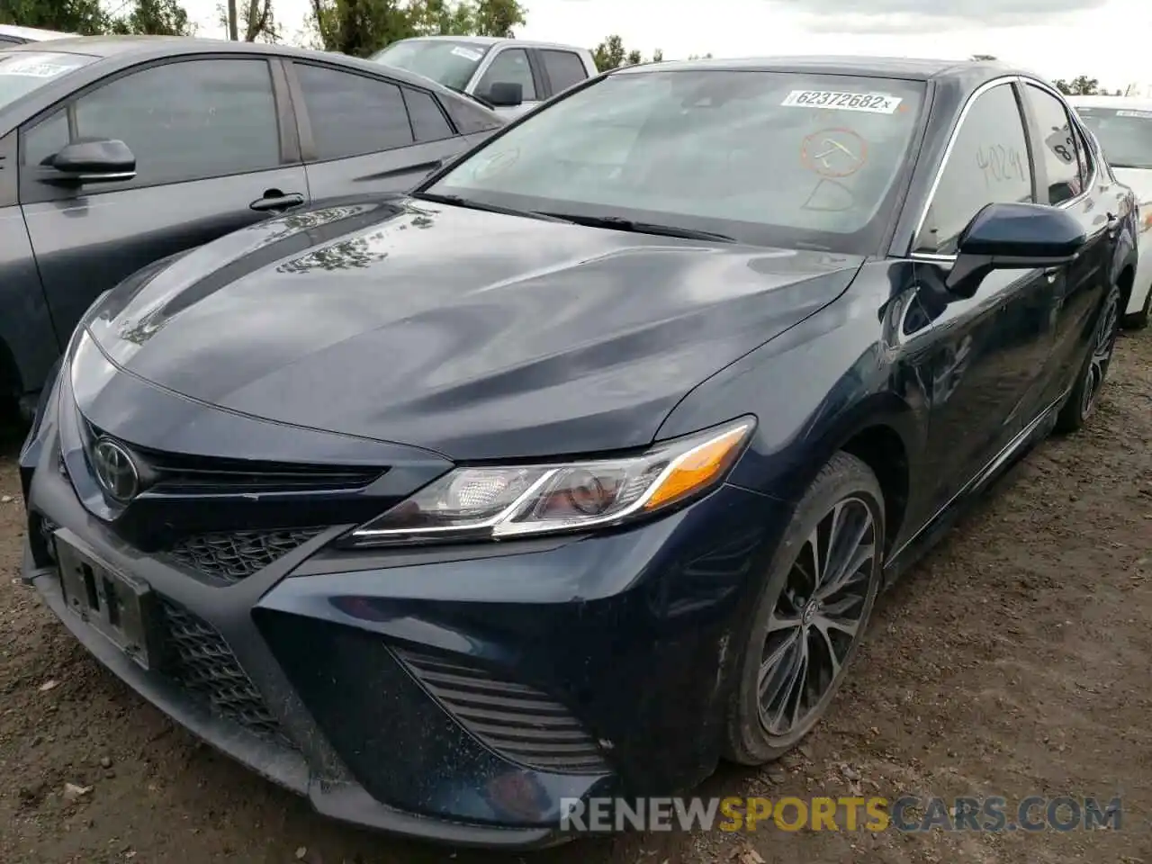 2 Photograph of a damaged car 4T1G11AK0LU334961 TOYOTA CAMRY 2020