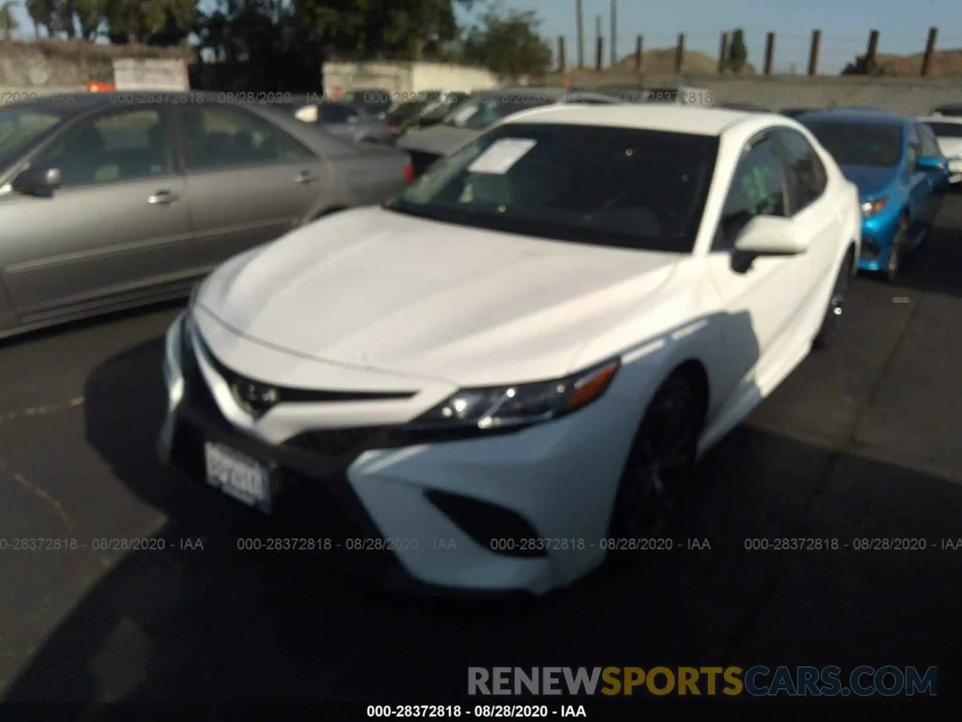 2 Photograph of a damaged car 4T1G11AK0LU340274 TOYOTA CAMRY 2020