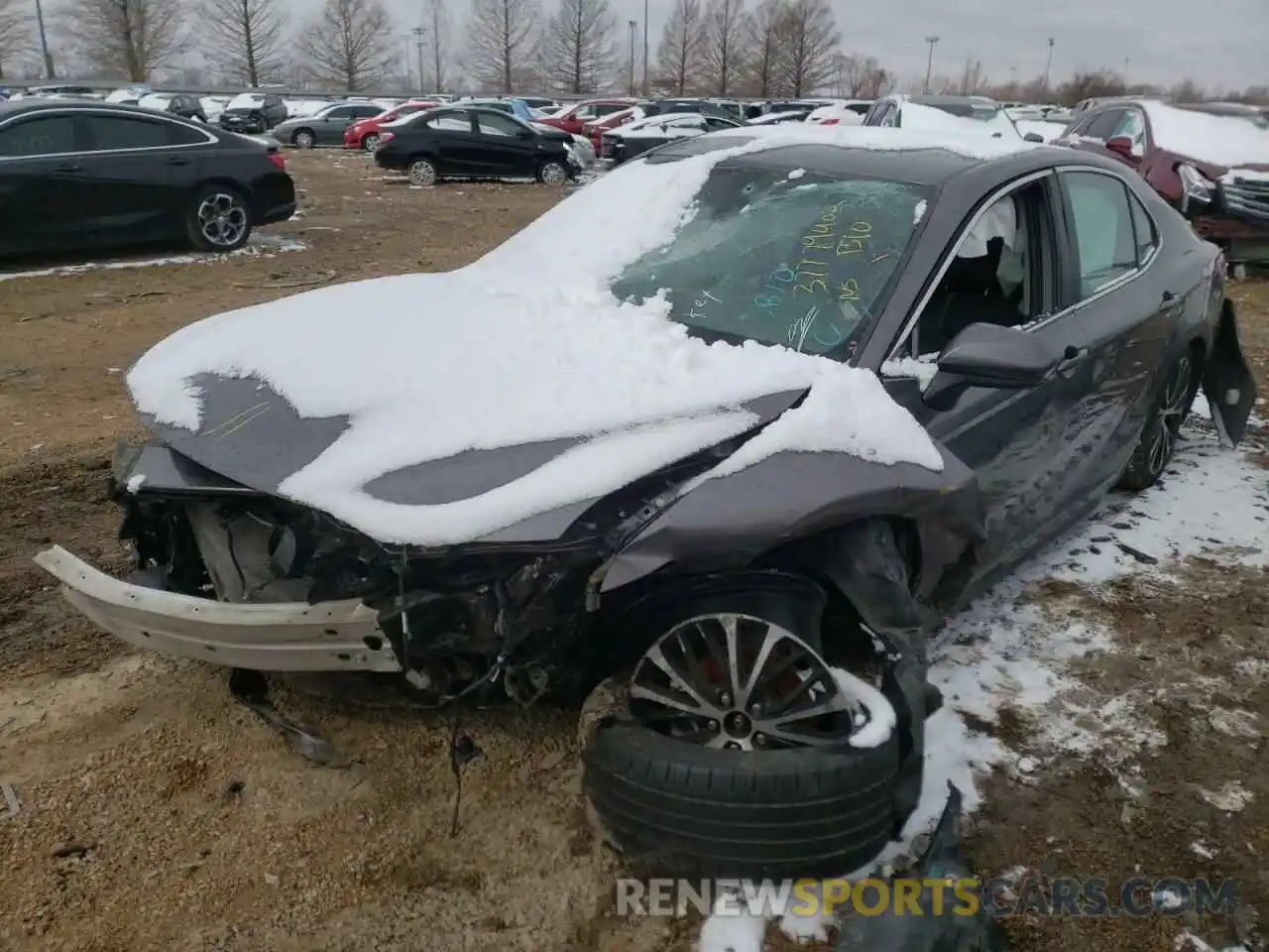 2 Photograph of a damaged car 4T1G11AK0LU340937 TOYOTA CAMRY 2020