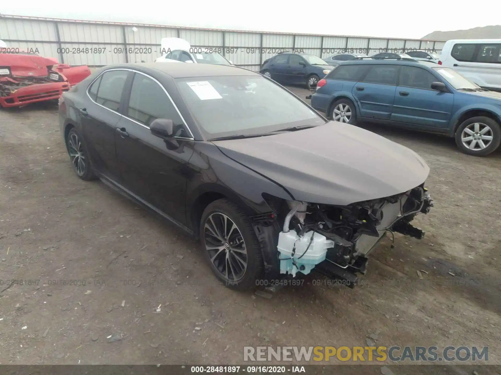 1 Photograph of a damaged car 4T1G11AK0LU342414 TOYOTA CAMRY 2020