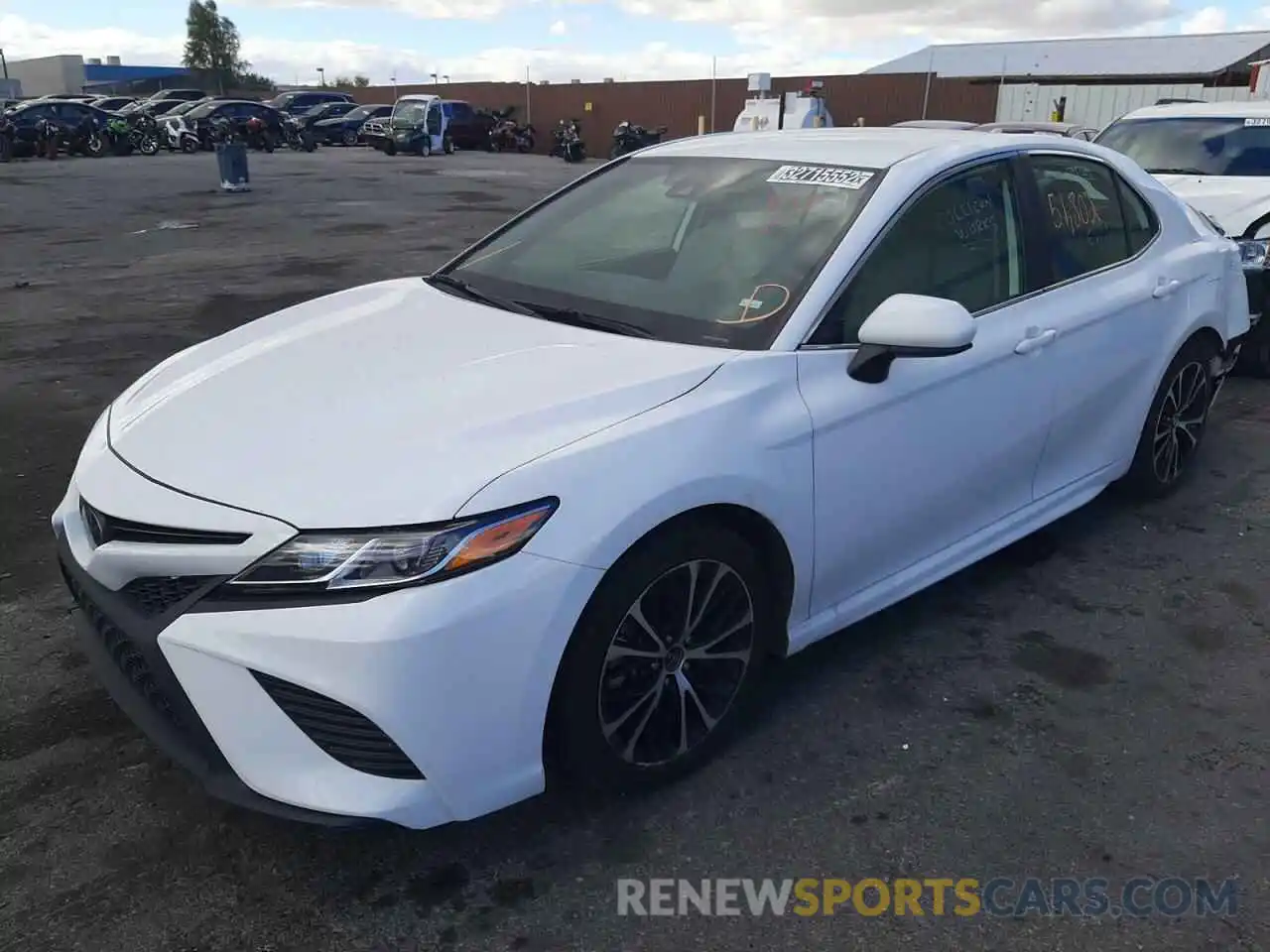 2 Photograph of a damaged car 4T1G11AK0LU343806 TOYOTA CAMRY 2020