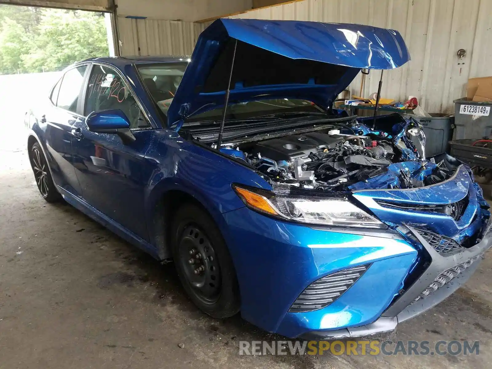 1 Photograph of a damaged car 4T1G11AK0LU344390 TOYOTA CAMRY 2020