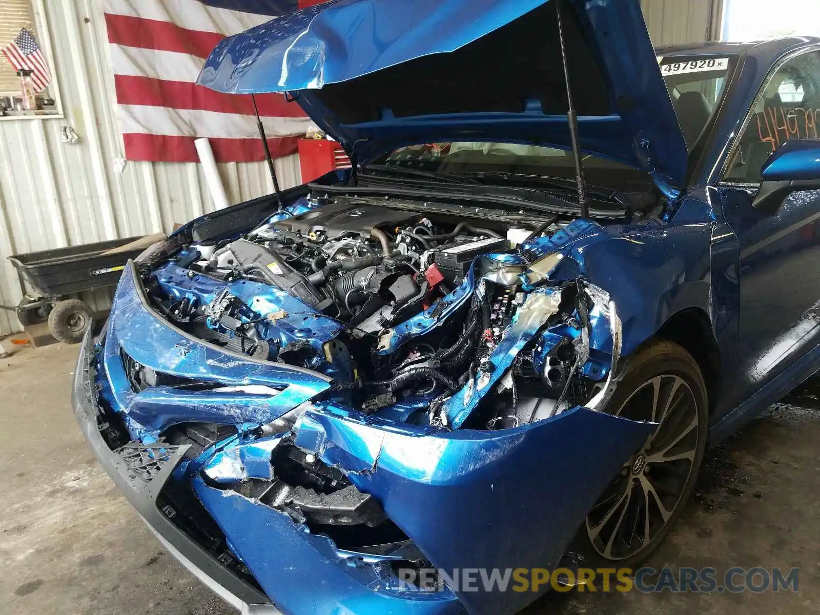 9 Photograph of a damaged car 4T1G11AK0LU344390 TOYOTA CAMRY 2020