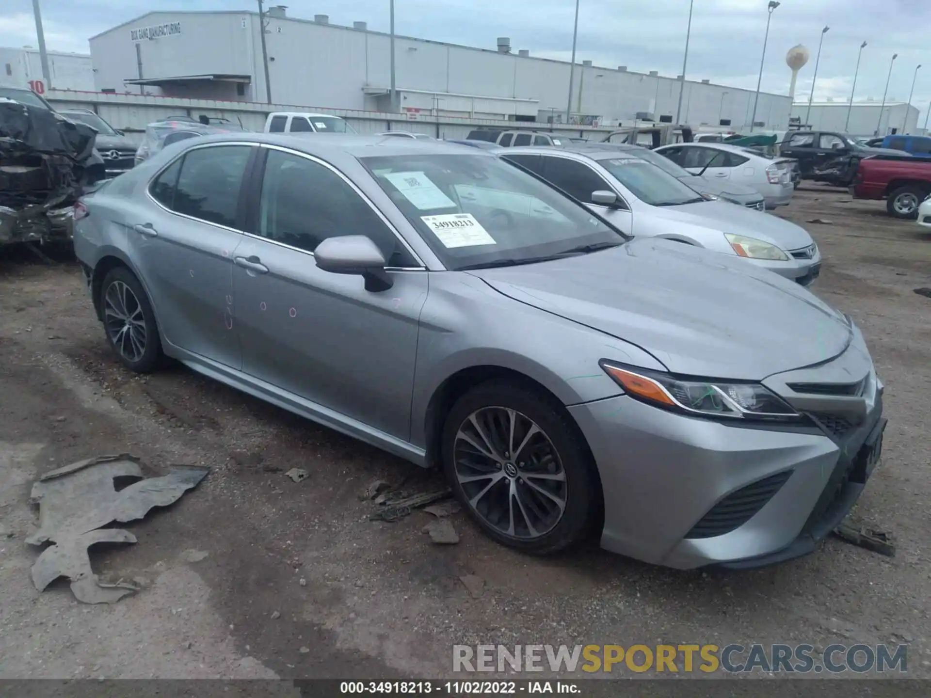 1 Photograph of a damaged car 4T1G11AK0LU344485 TOYOTA CAMRY 2020