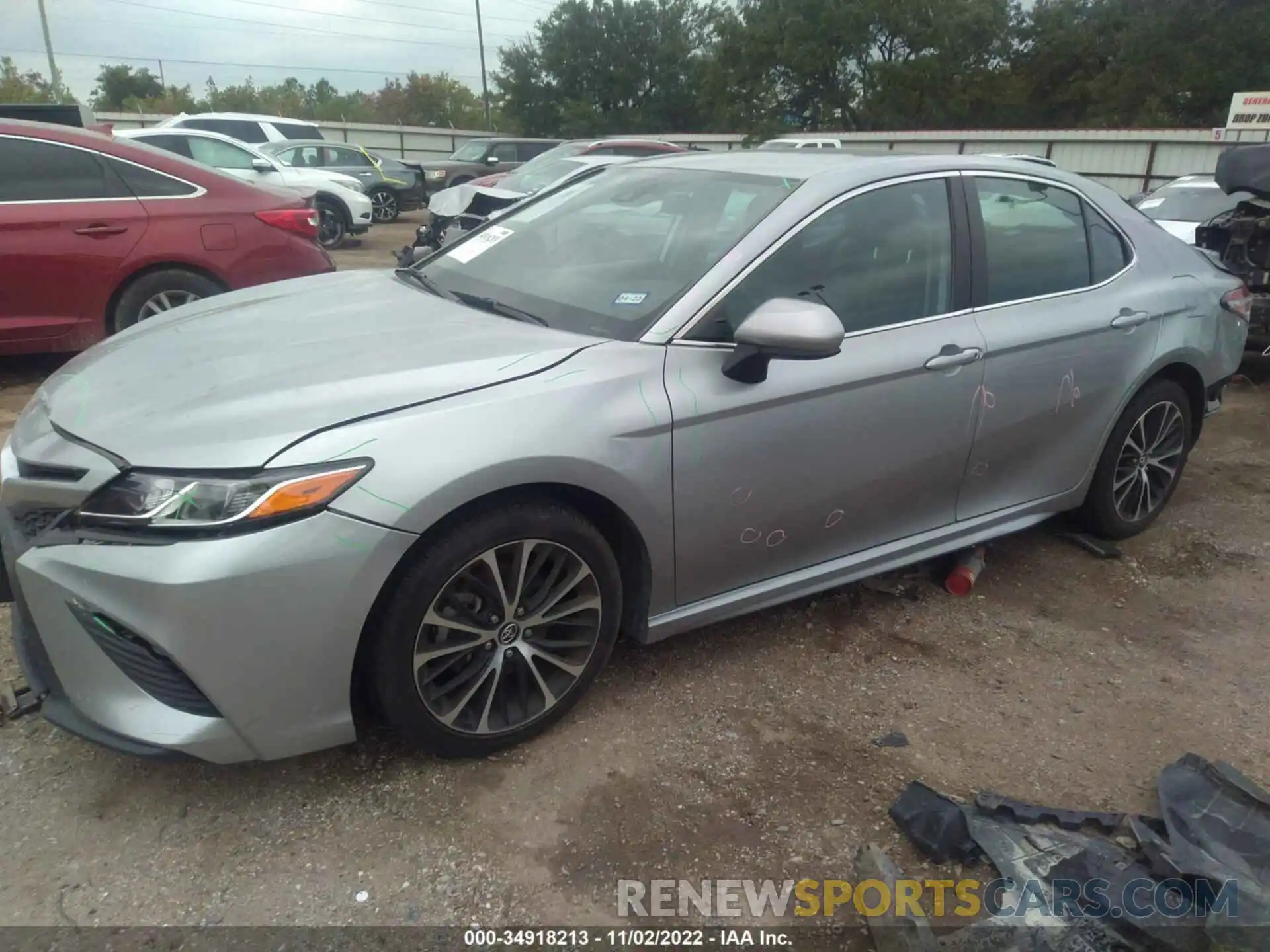 2 Photograph of a damaged car 4T1G11AK0LU344485 TOYOTA CAMRY 2020