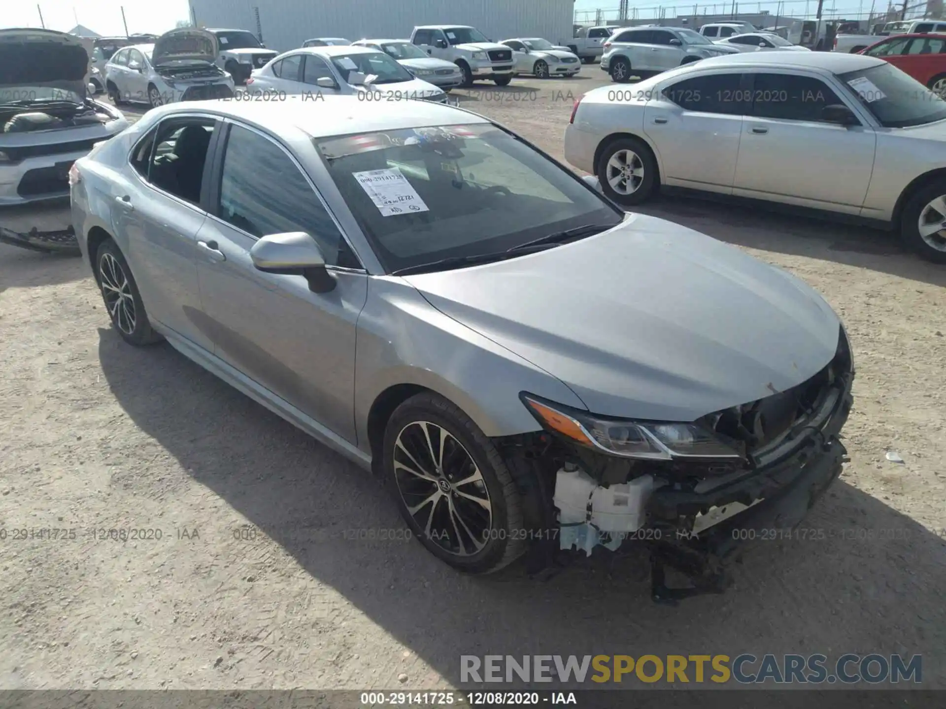 1 Photograph of a damaged car 4T1G11AK0LU345605 TOYOTA CAMRY 2020