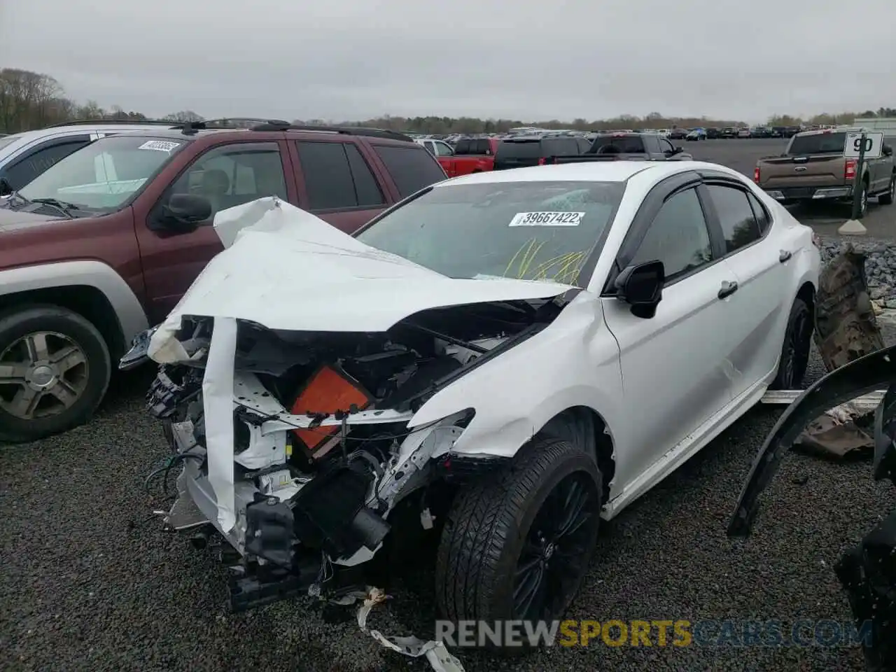 2 Photograph of a damaged car 4T1G11AK0LU347662 TOYOTA CAMRY 2020