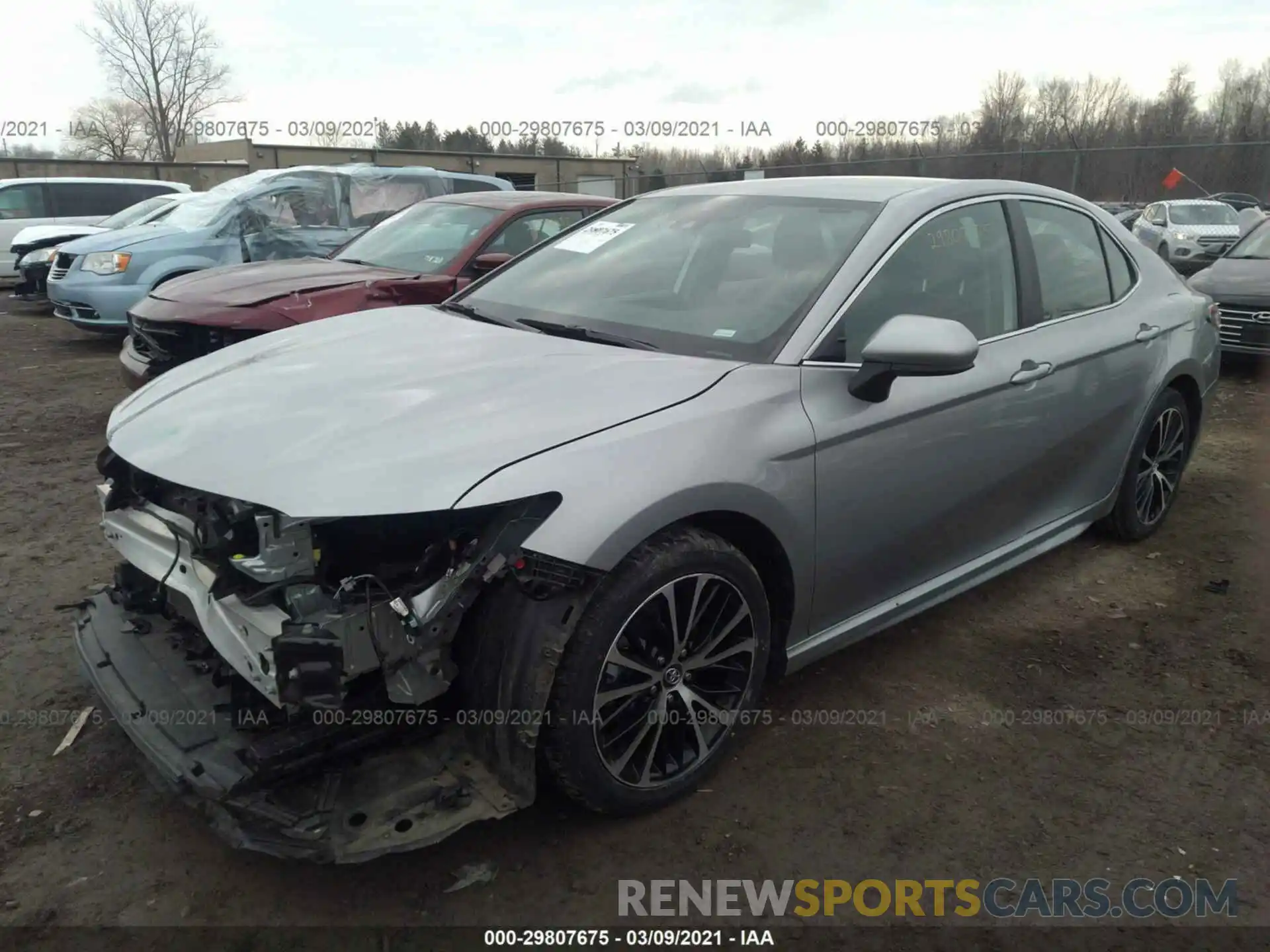 2 Photograph of a damaged car 4T1G11AK0LU348116 TOYOTA CAMRY 2020