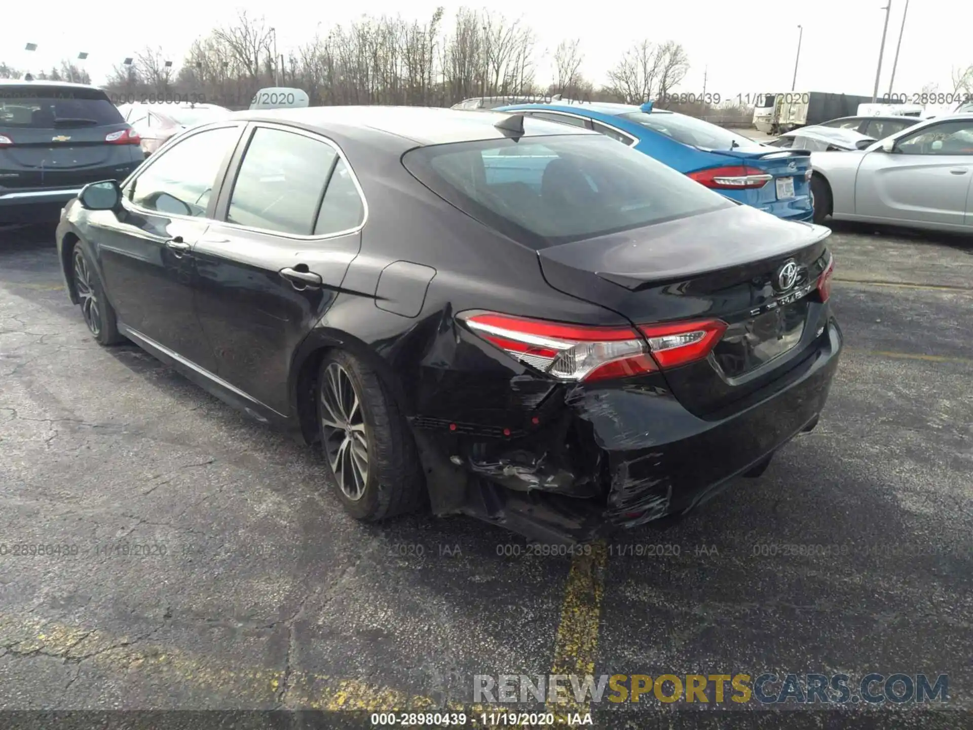 3 Photograph of a damaged car 4T1G11AK0LU349122 TOYOTA CAMRY 2020