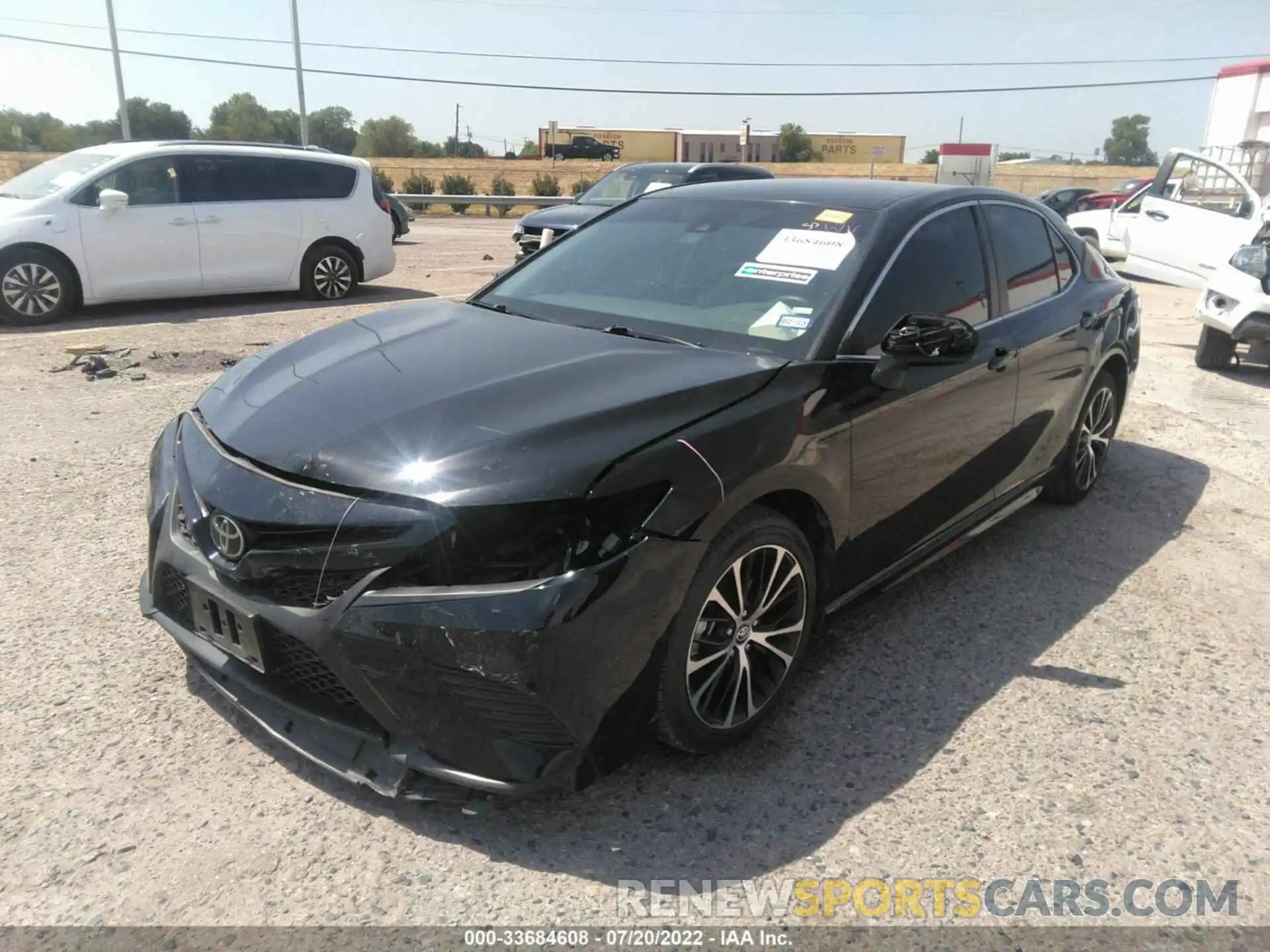 2 Photograph of a damaged car 4T1G11AK0LU350819 TOYOTA CAMRY 2020