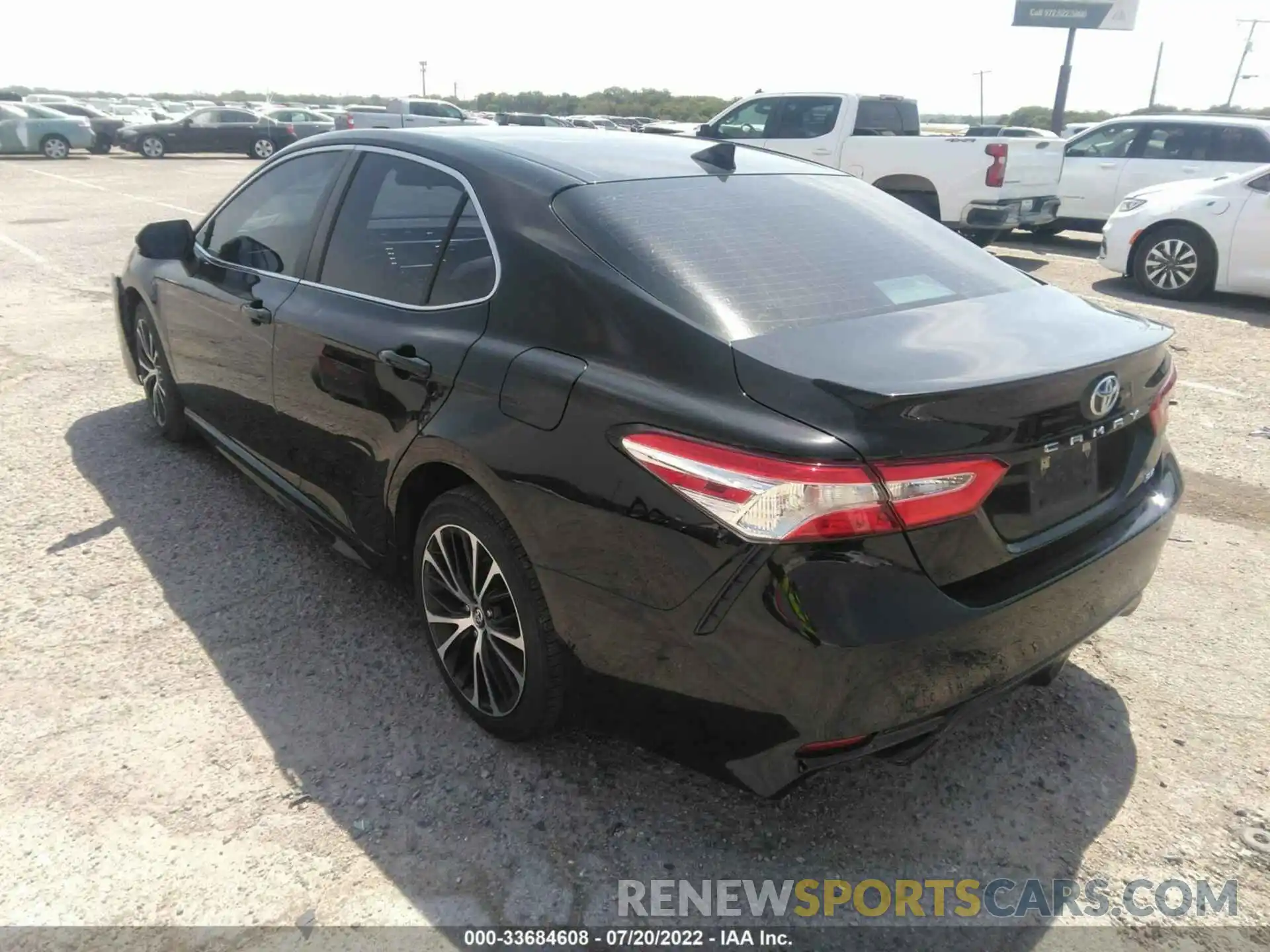 3 Photograph of a damaged car 4T1G11AK0LU350819 TOYOTA CAMRY 2020