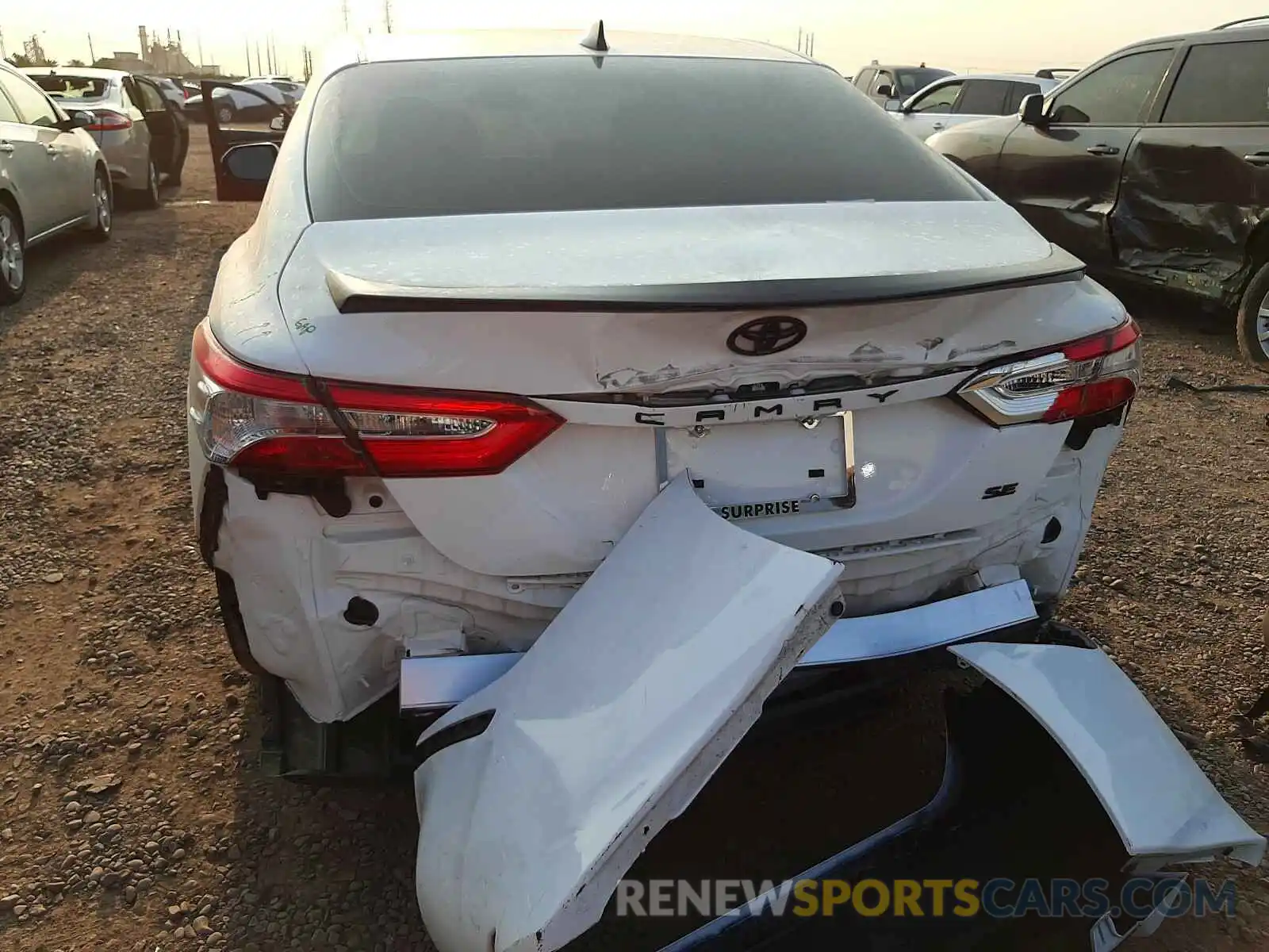 9 Photograph of a damaged car 4T1G11AK0LU351663 TOYOTA CAMRY 2020