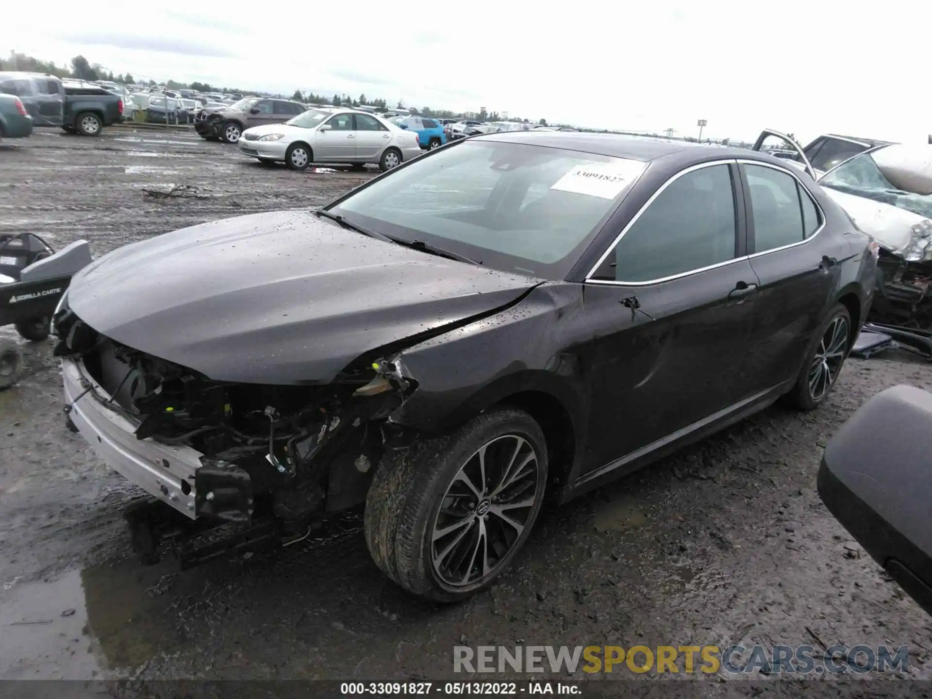 2 Photograph of a damaged car 4T1G11AK0LU351713 TOYOTA CAMRY 2020