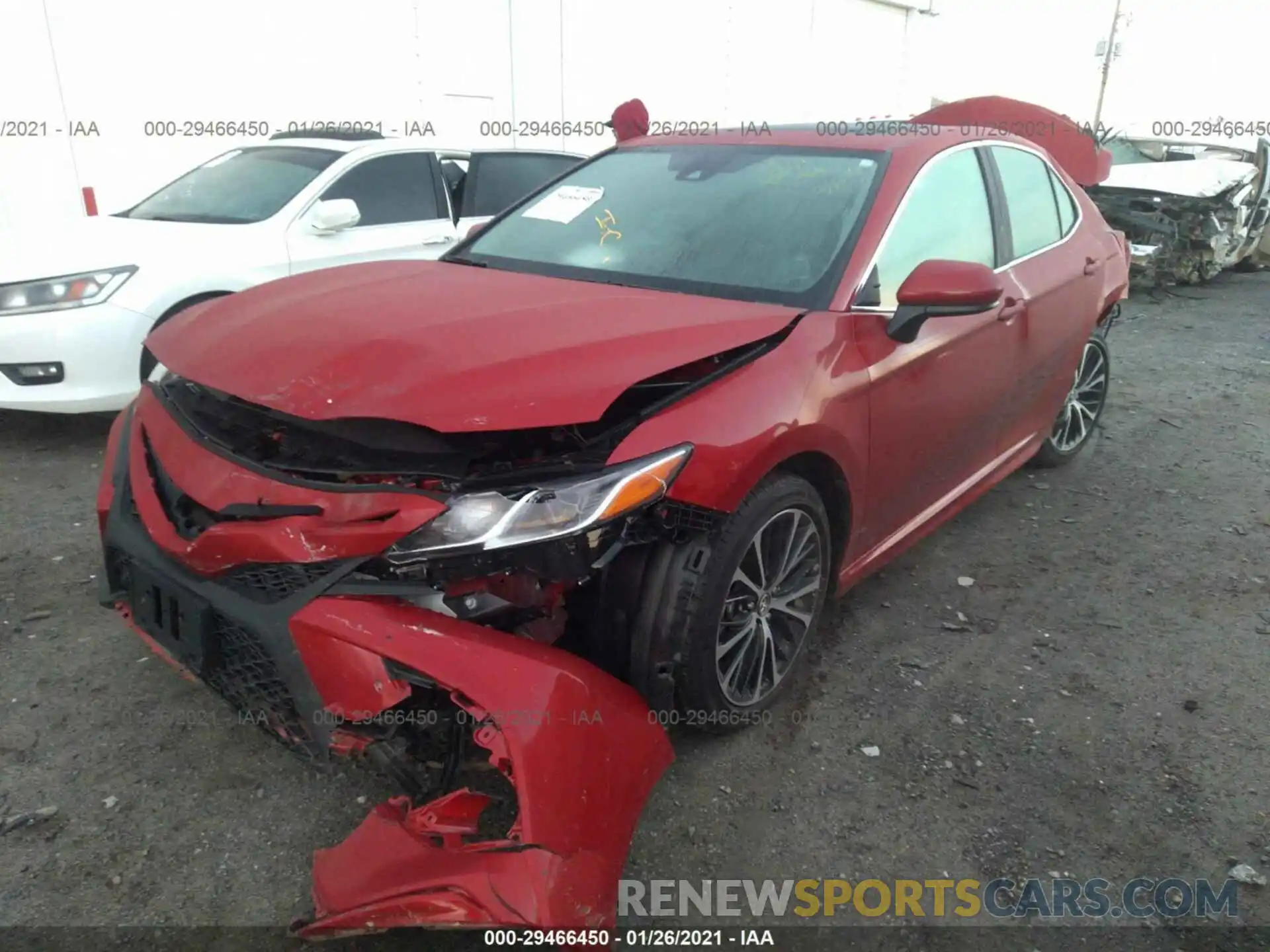 2 Photograph of a damaged car 4T1G11AK0LU352294 TOYOTA CAMRY 2020