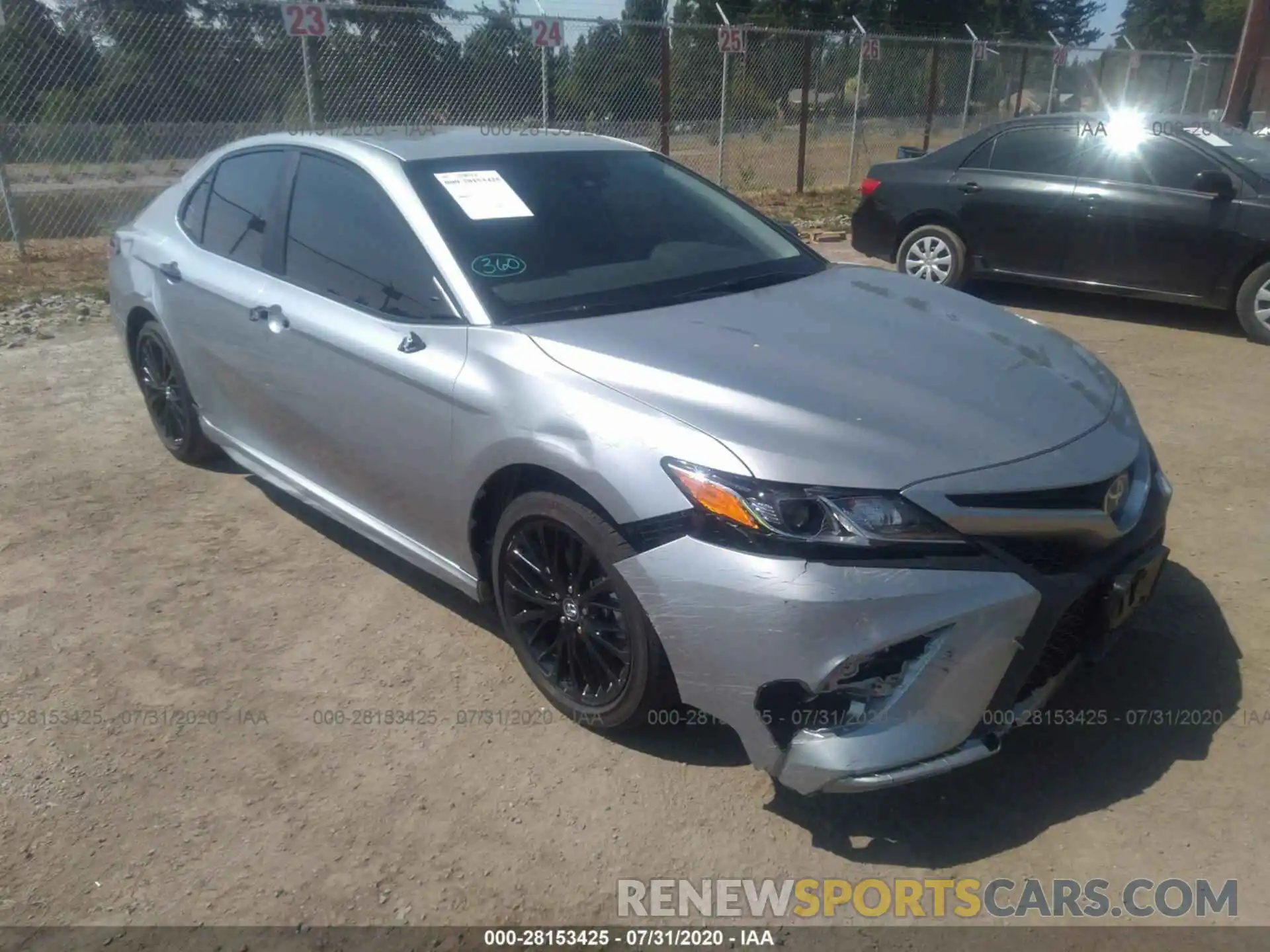 1 Photograph of a damaged car 4T1G11AK0LU353946 TOYOTA CAMRY 2020