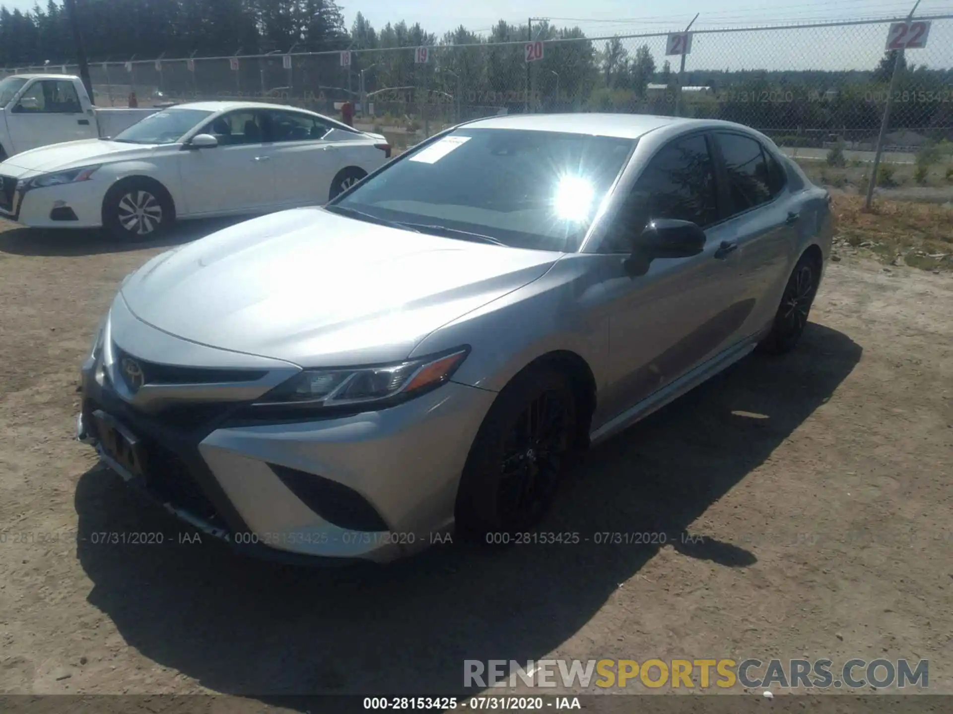 2 Photograph of a damaged car 4T1G11AK0LU353946 TOYOTA CAMRY 2020