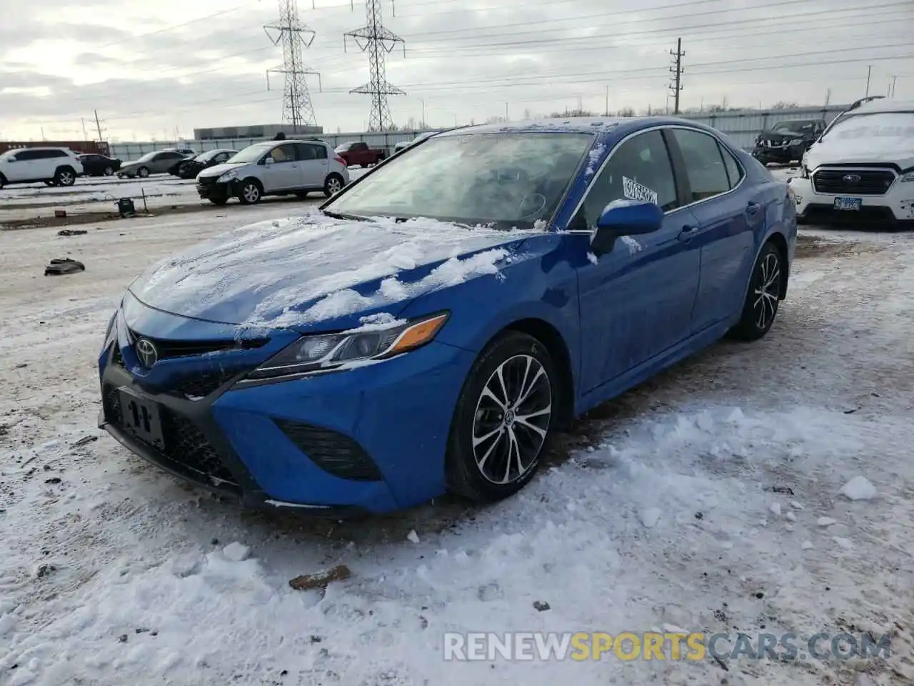 2 Photograph of a damaged car 4T1G11AK0LU354207 TOYOTA CAMRY 2020