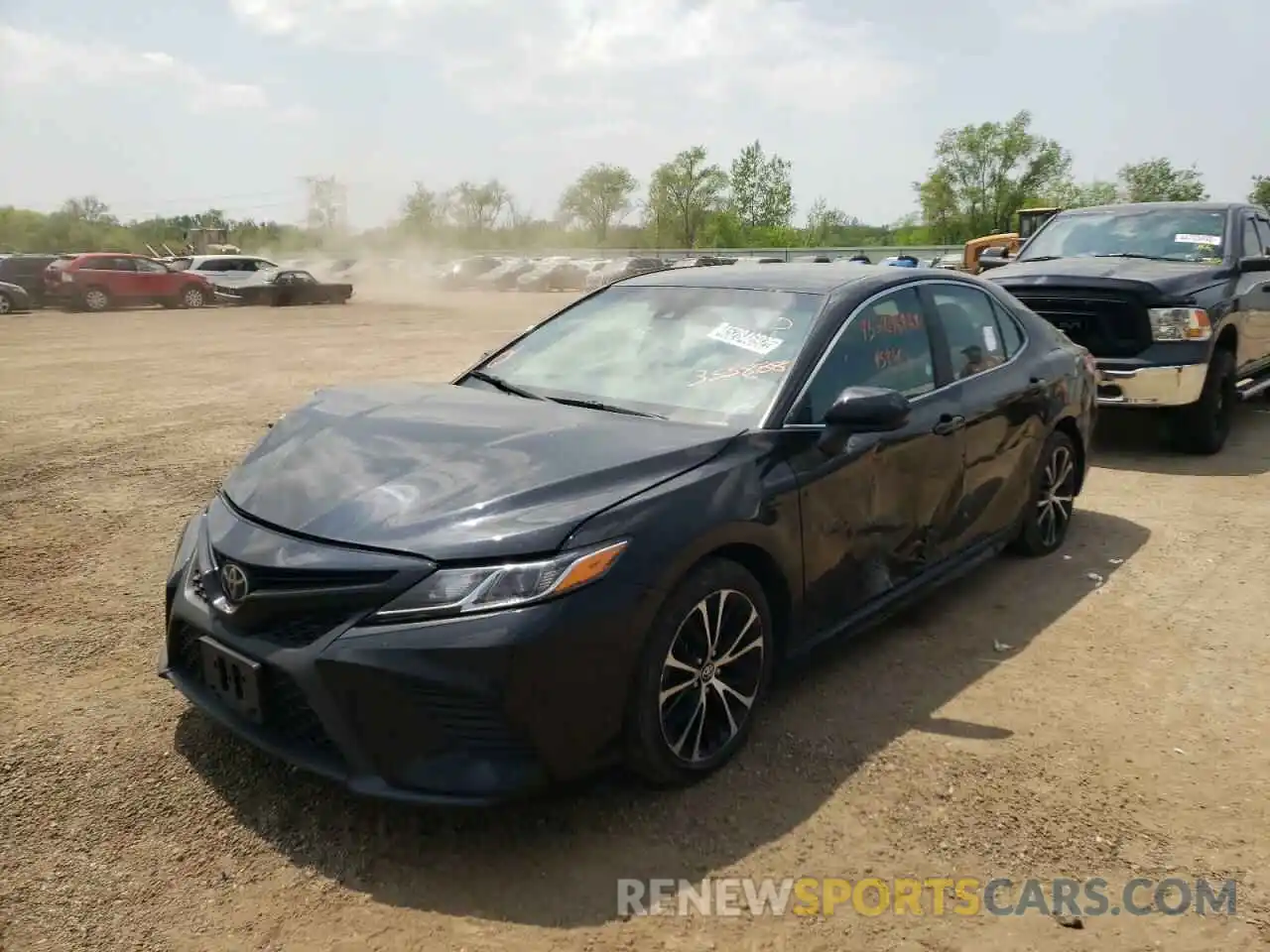 2 Photograph of a damaged car 4T1G11AK0LU355888 TOYOTA CAMRY 2020