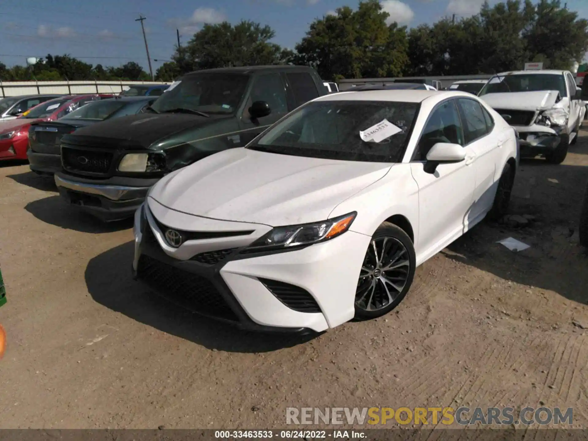 2 Photograph of a damaged car 4T1G11AK0LU356183 TOYOTA CAMRY 2020