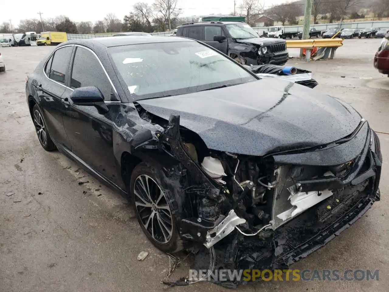 1 Photograph of a damaged car 4T1G11AK0LU356765 TOYOTA CAMRY 2020