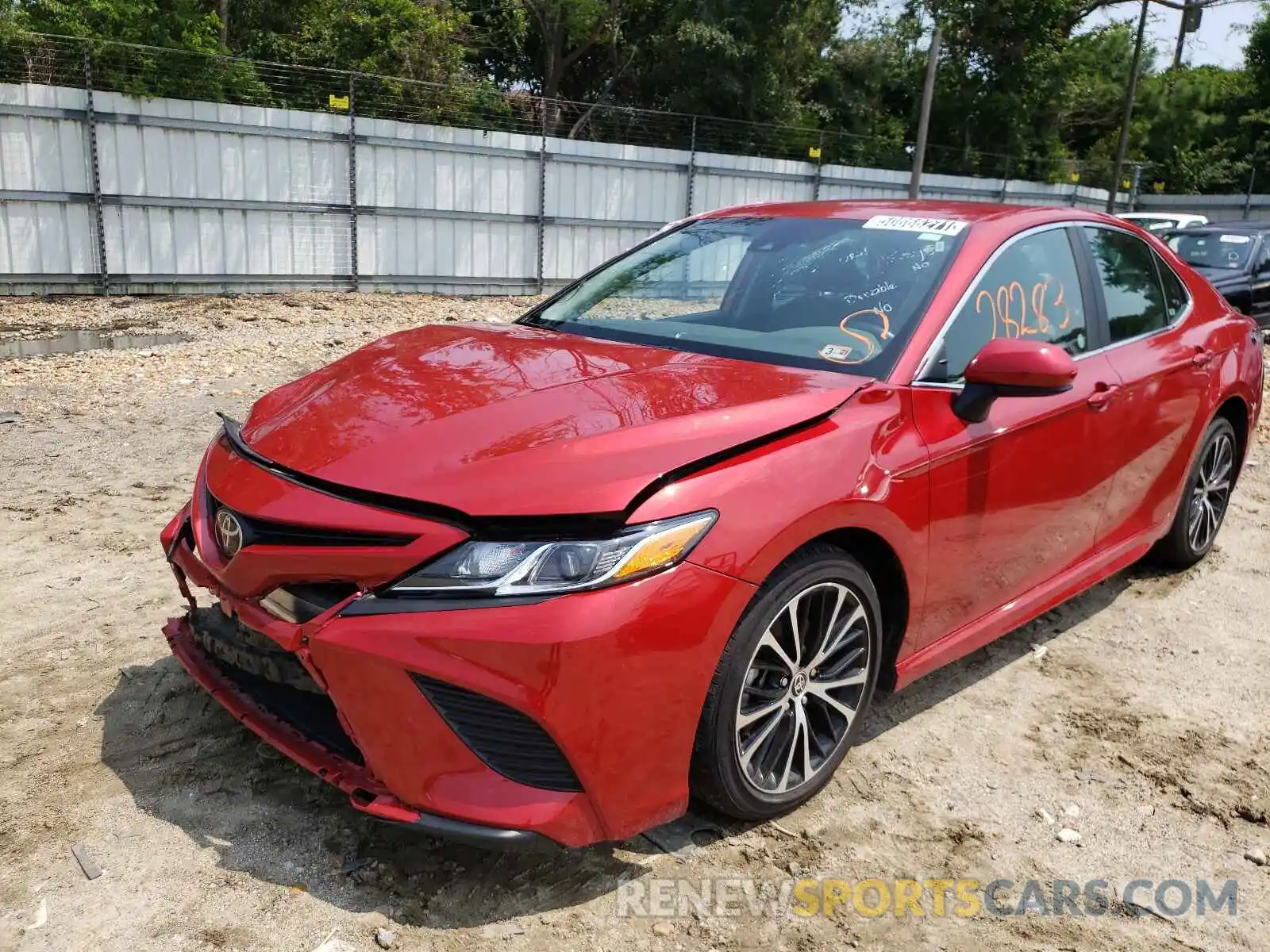 2 Photograph of a damaged car 4T1G11AK0LU359293 TOYOTA CAMRY 2020