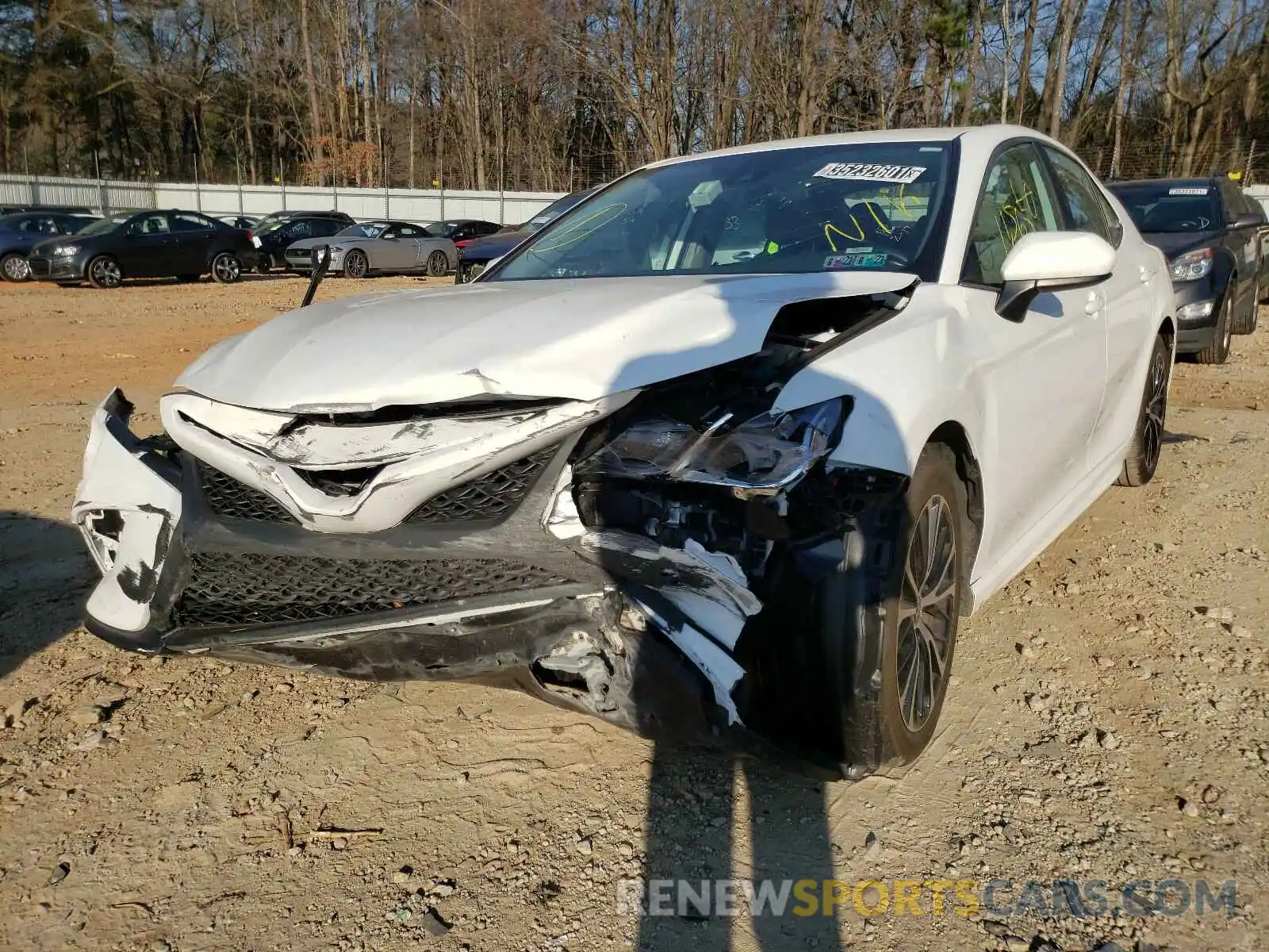 2 Photograph of a damaged car 4T1G11AK0LU360718 TOYOTA CAMRY 2020
