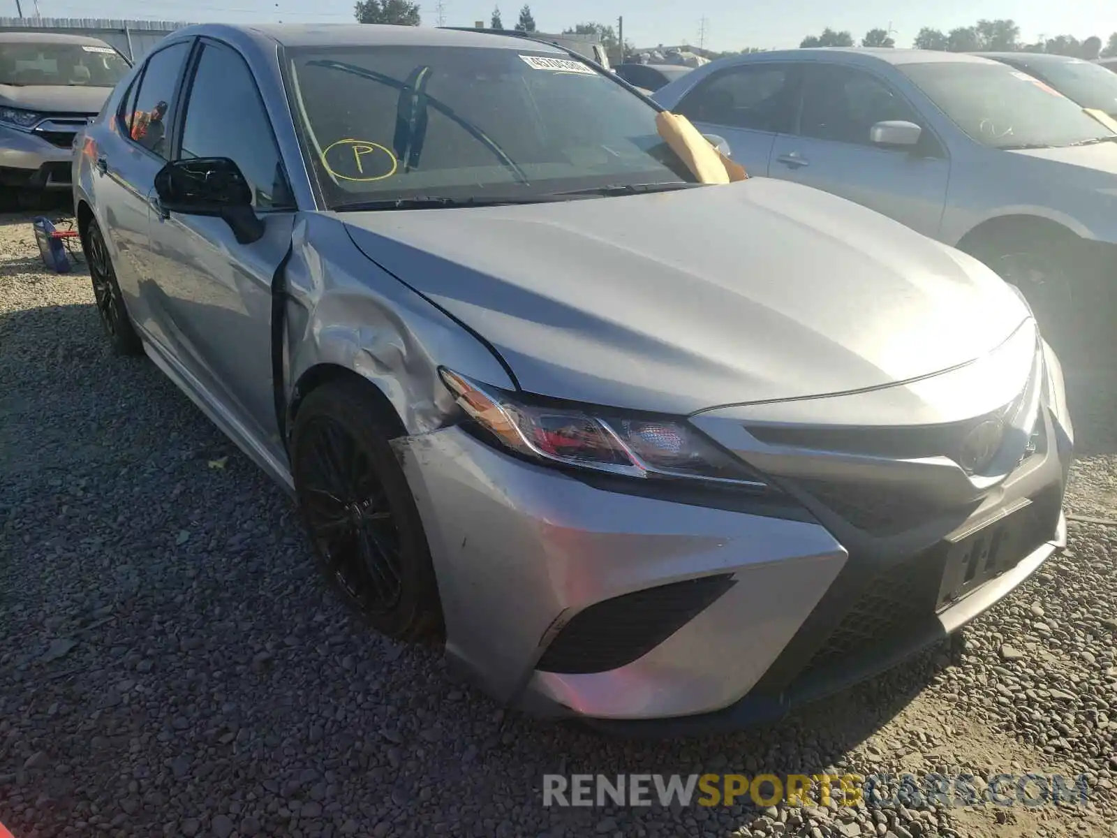 1 Photograph of a damaged car 4T1G11AK0LU360914 TOYOTA CAMRY 2020