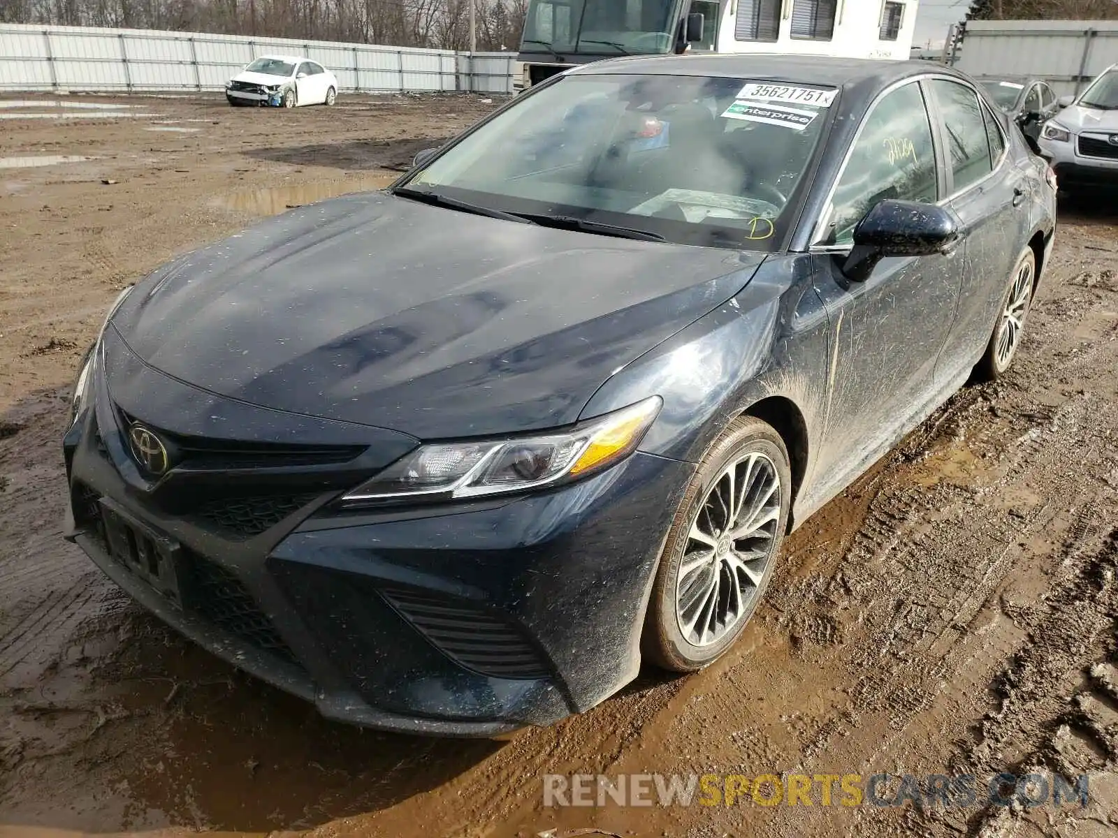 2 Photograph of a damaged car 4T1G11AK0LU363182 TOYOTA CAMRY 2020